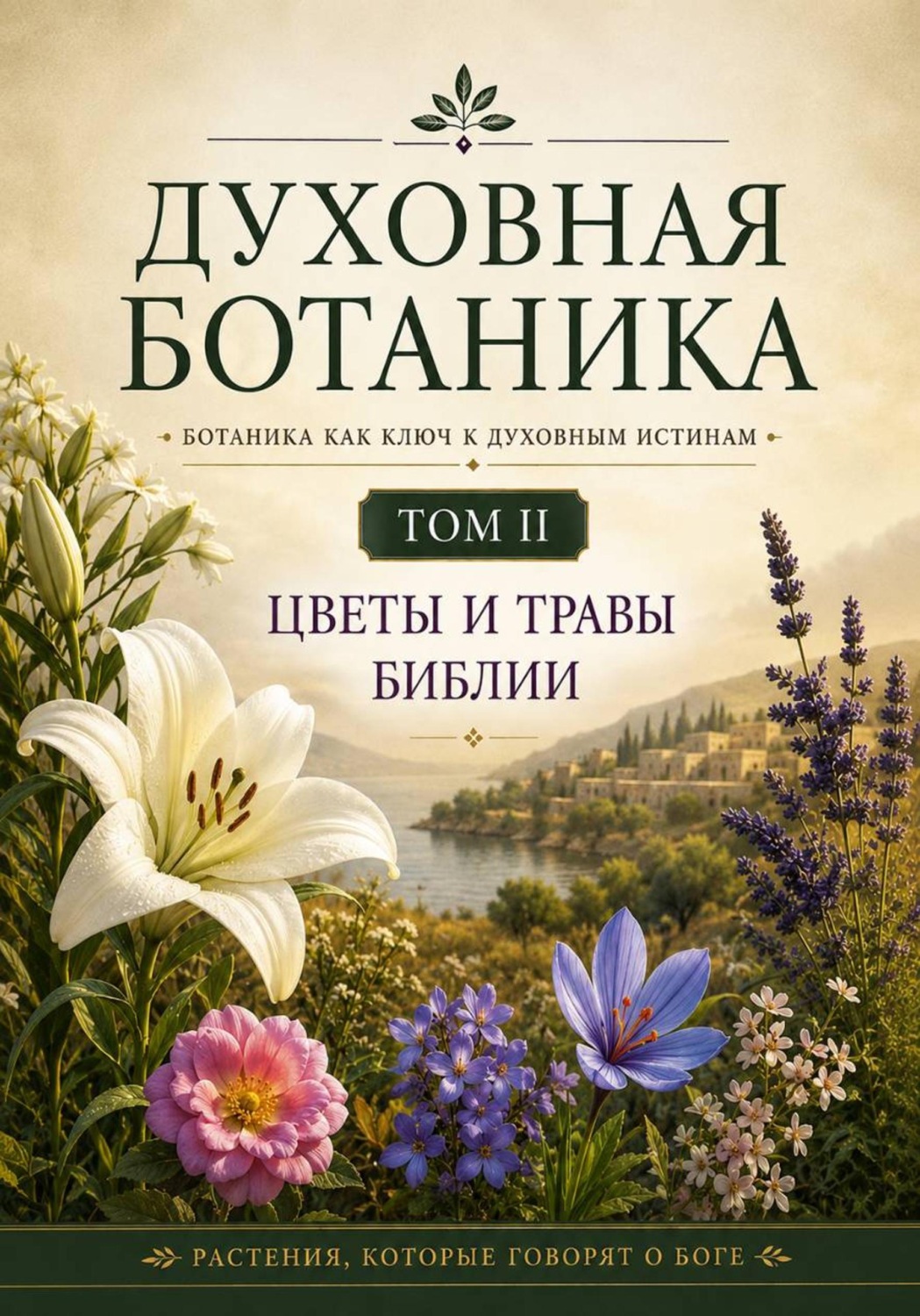 Обложка книги «Духовная ботаника. Том II. Цветы и травы Библии»