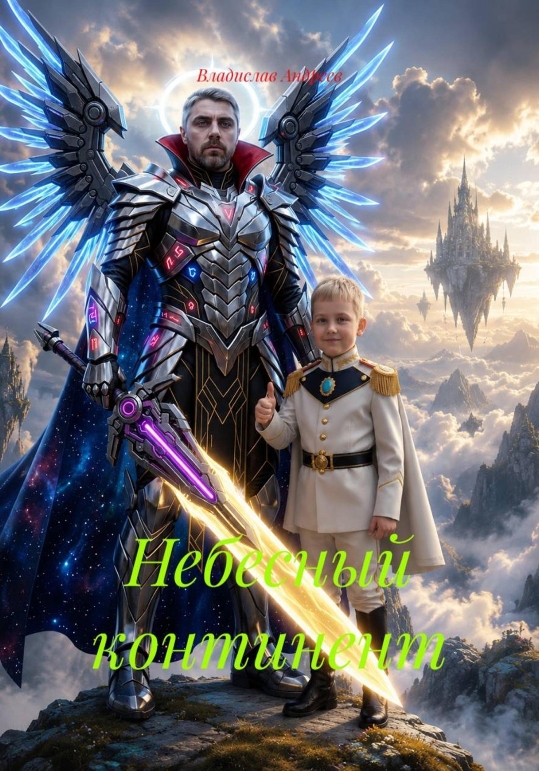 Обложка книги «Небесный континент»