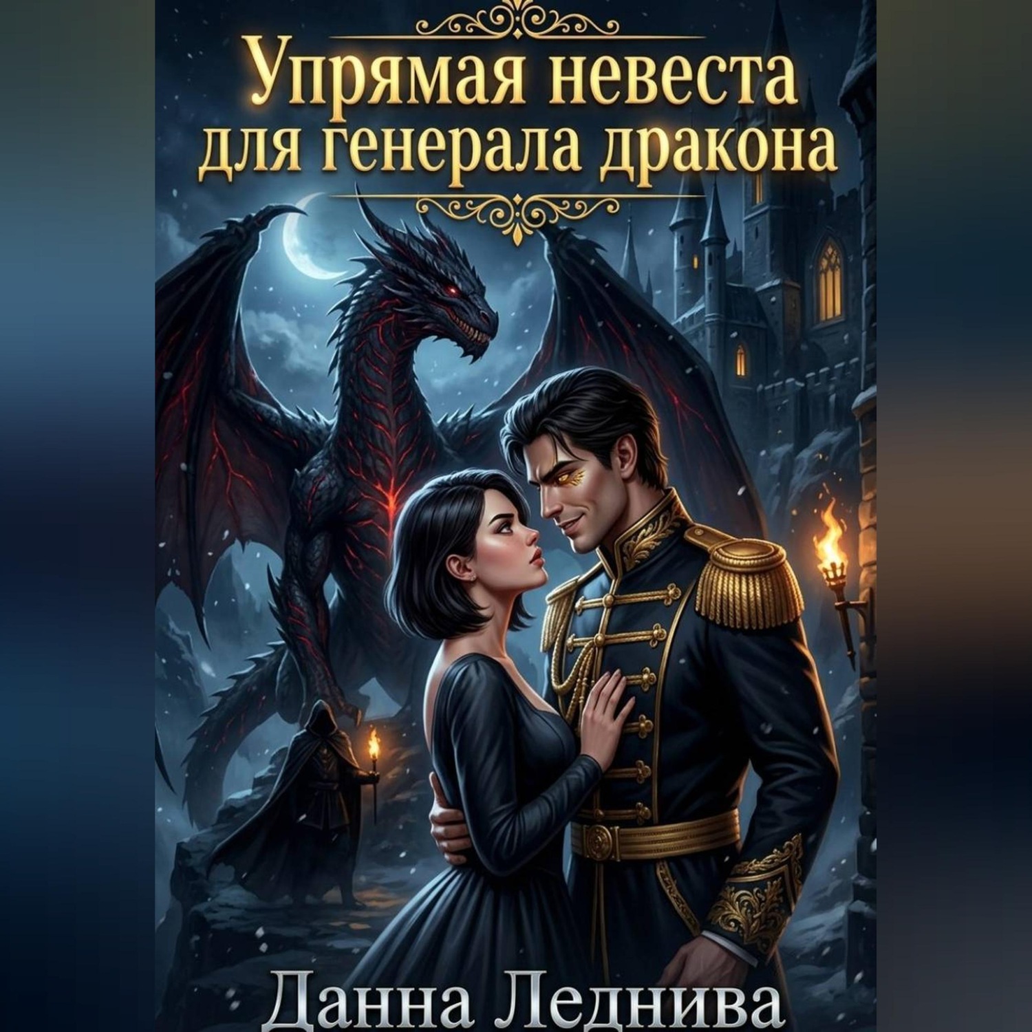 Обложка книги «Упрямая невеста генерала дракона»