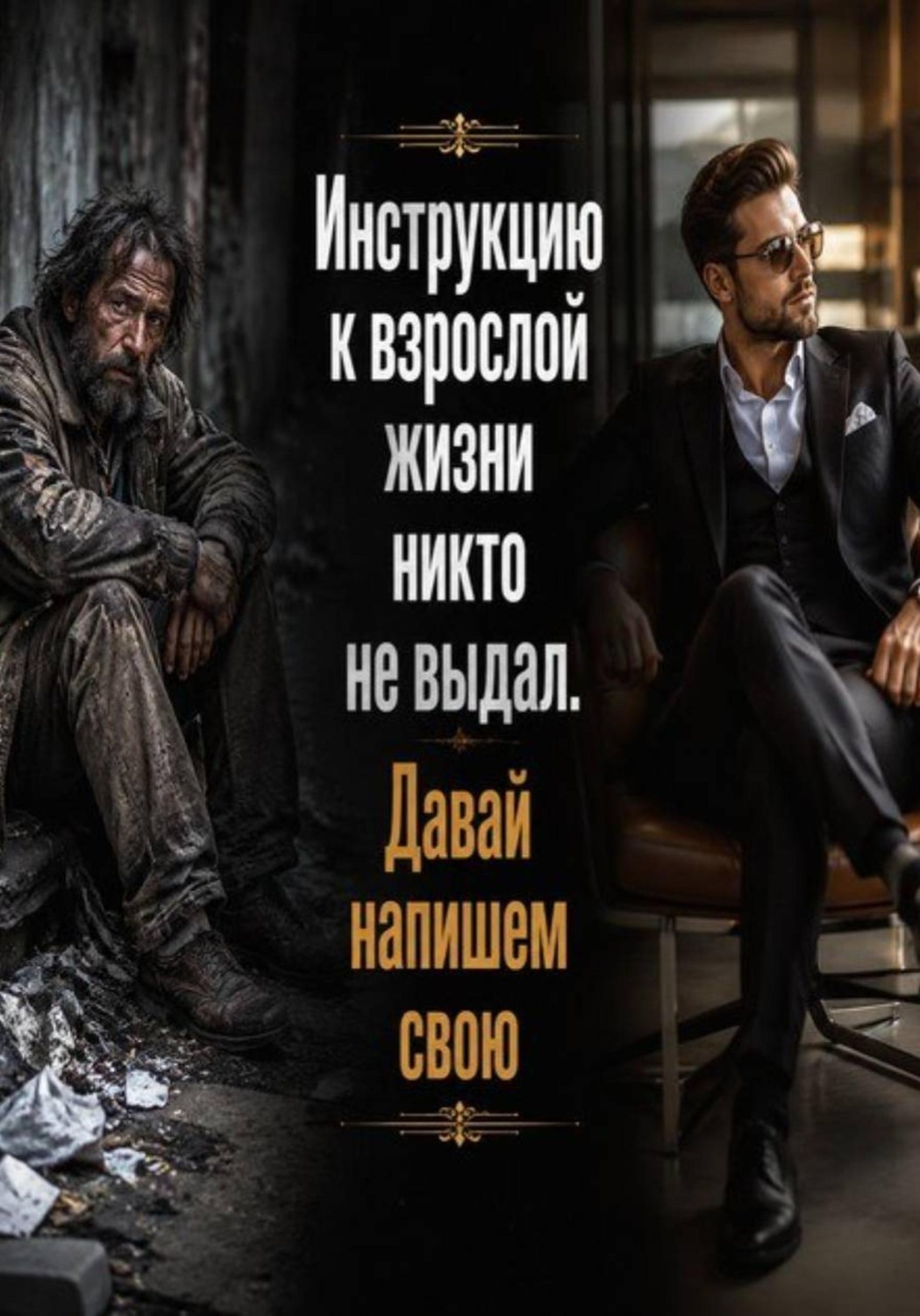Обложка книги «Инструкцию к взрослой жизни никто не выдал. Давай напишем свою»