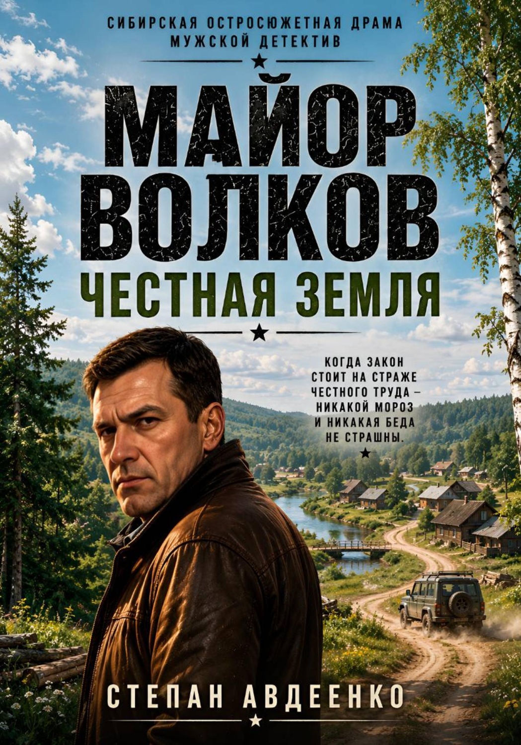 Обложка книги «Майор Волков. Честная земля»