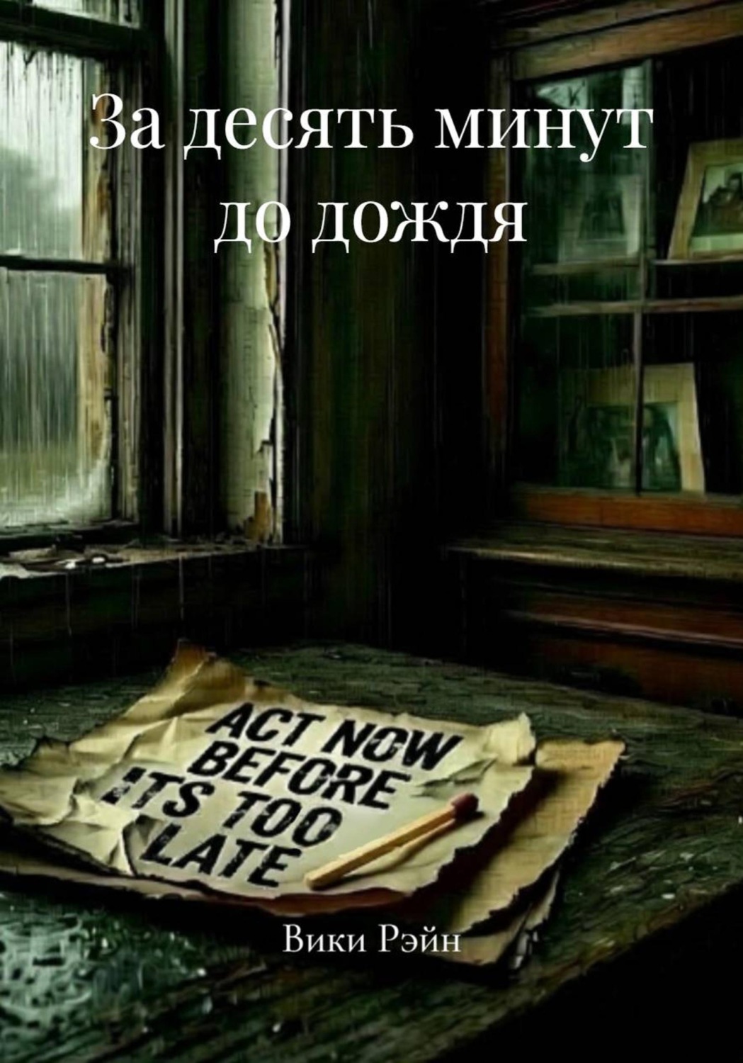 Обложка книги «За десять минут до дождя»