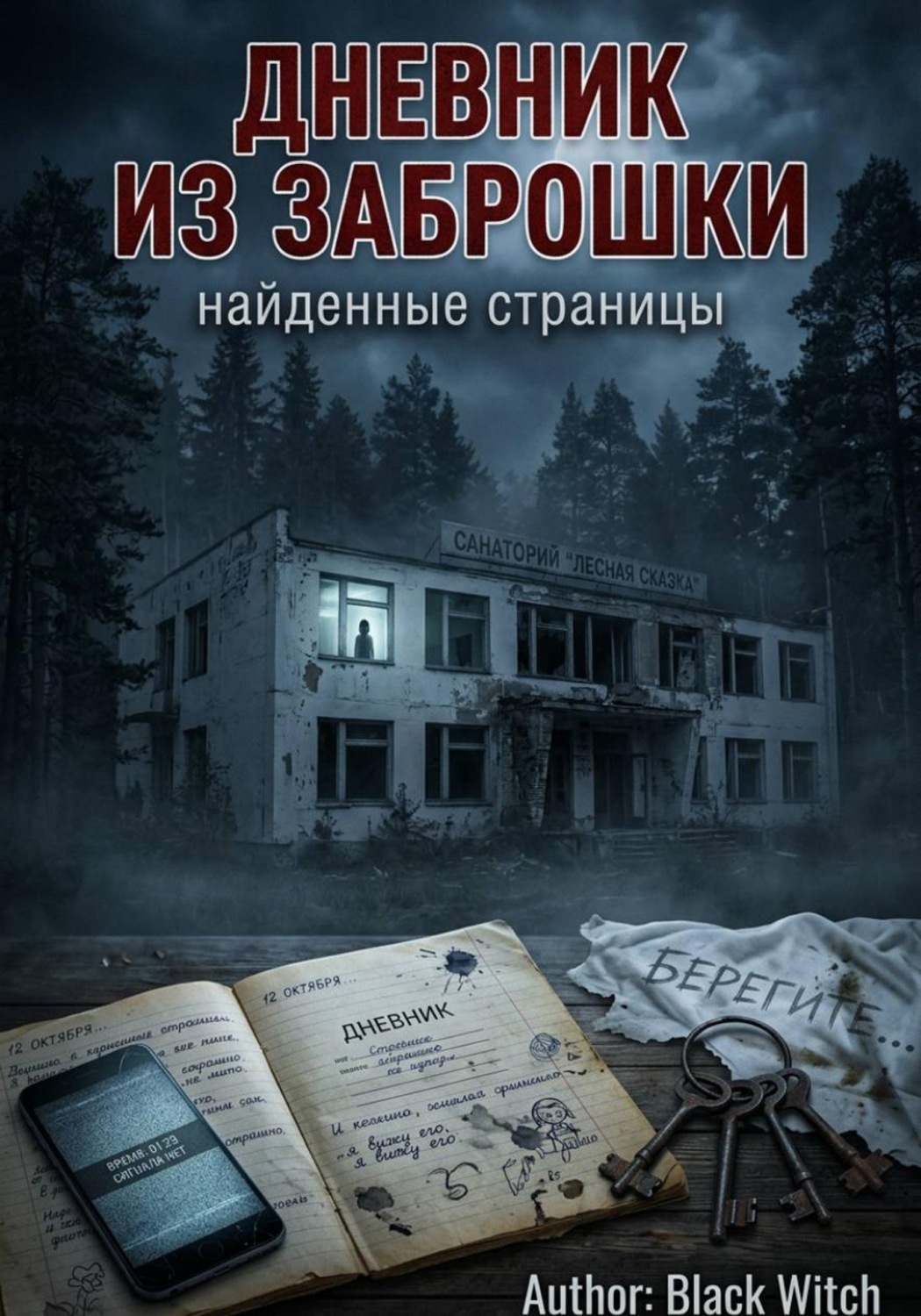 Обложка книги «Дневник из заброшки (мистическая повесть)»