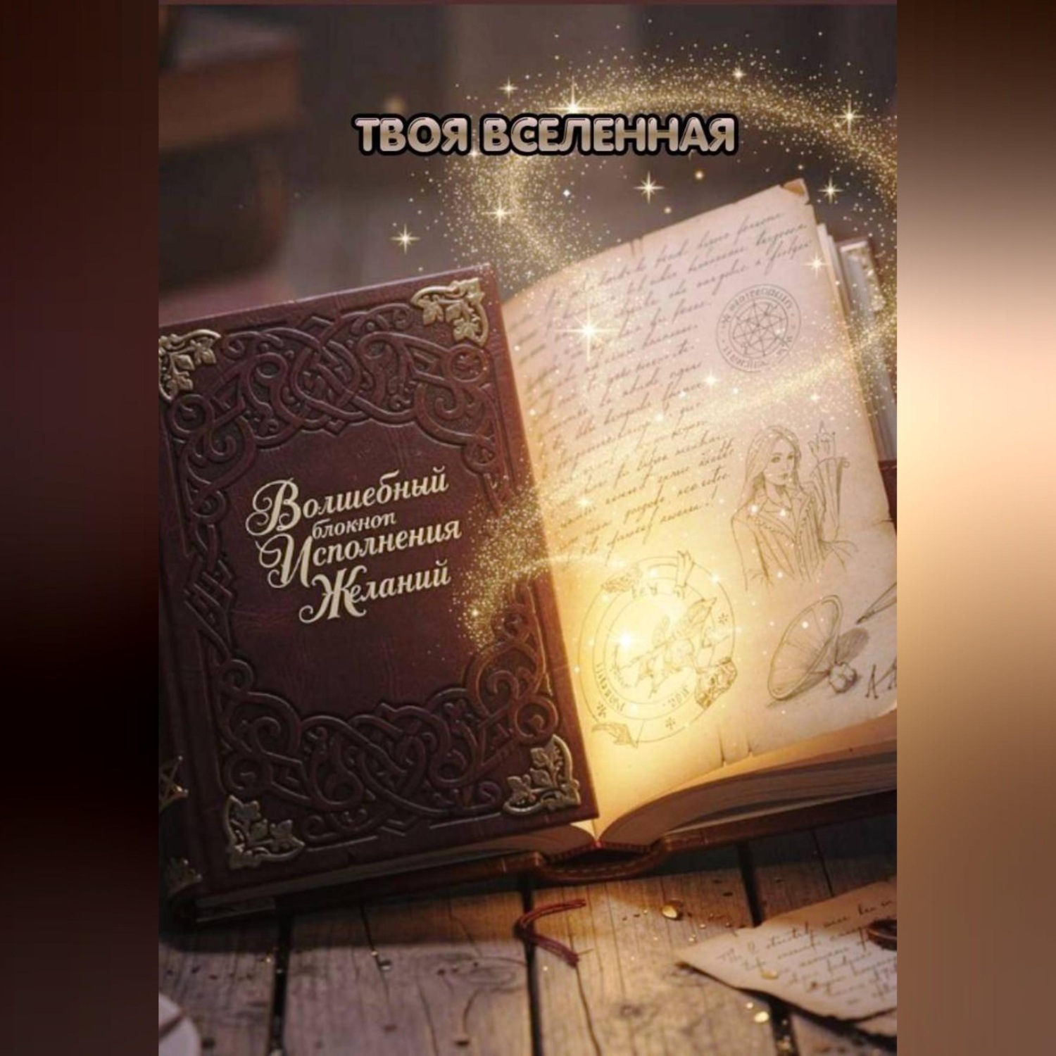 Обложка книги «Волшебный блокнот исполнения желаний»