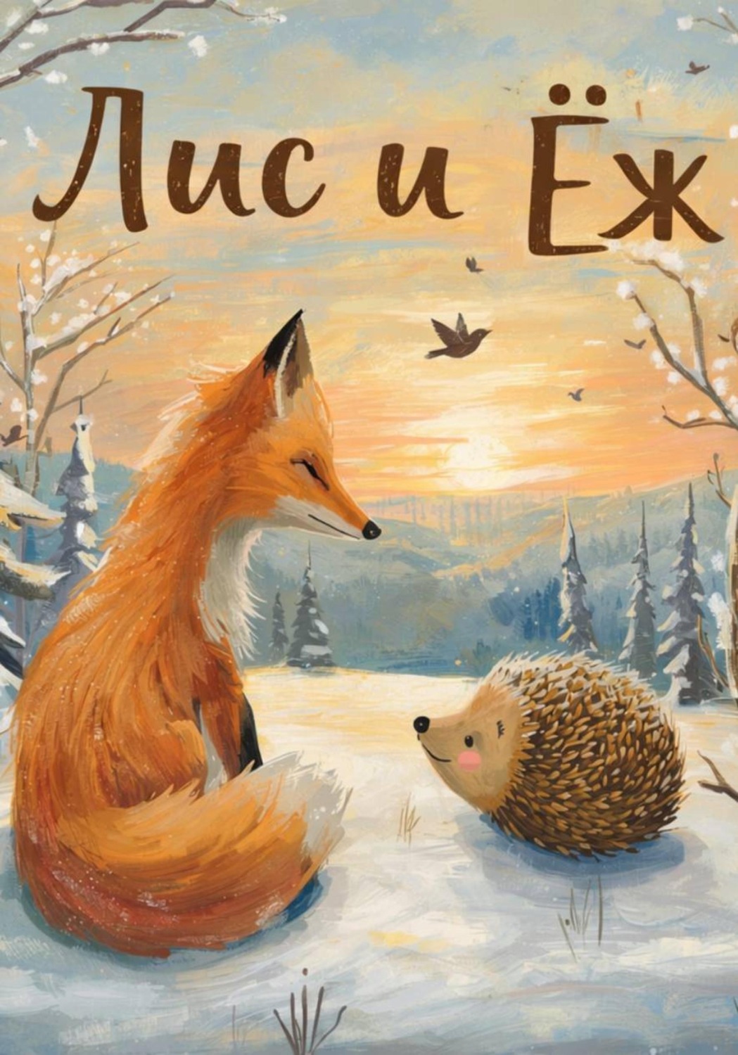 Обложка книги «Лис и Ёж»
