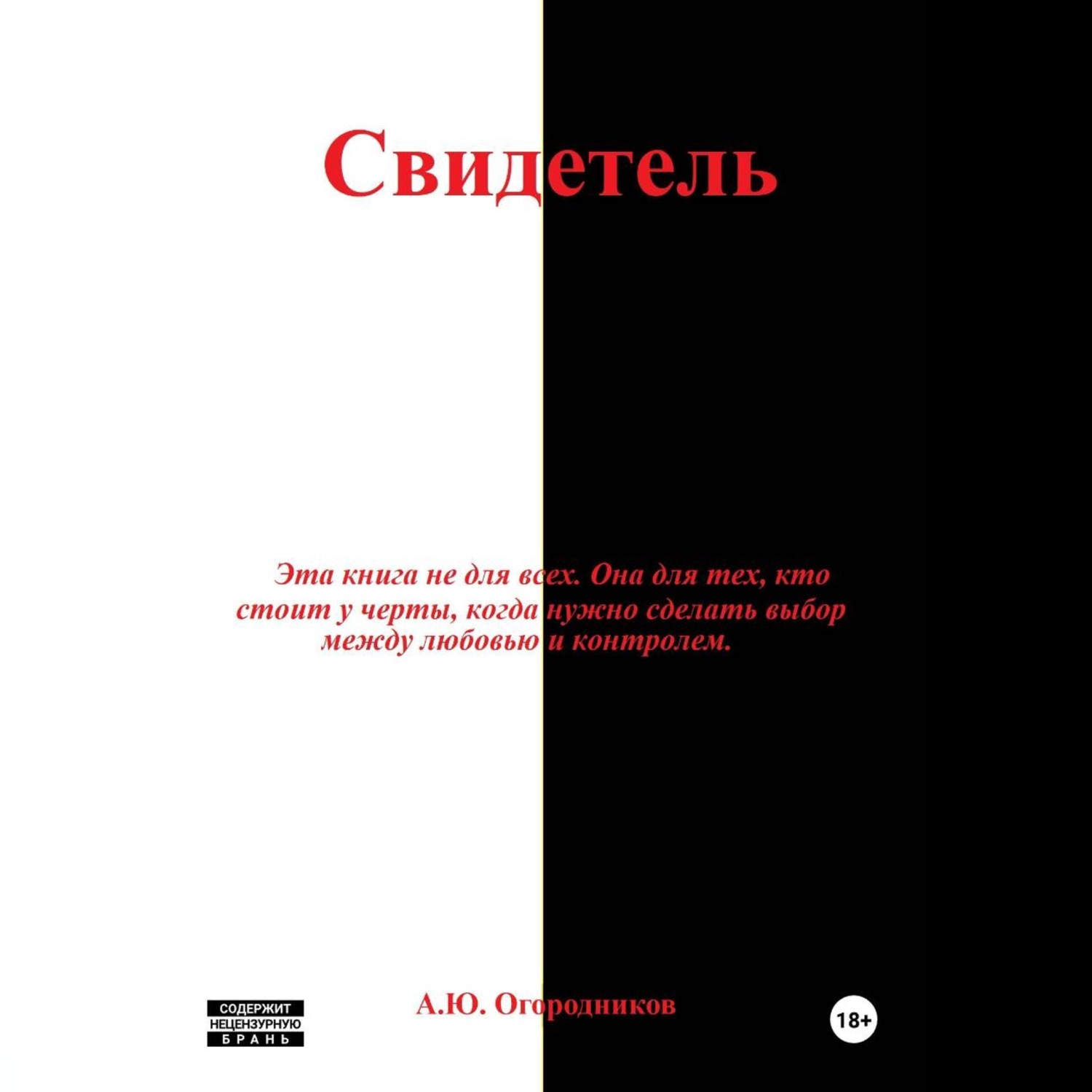 Обложка книги «Свидетель»