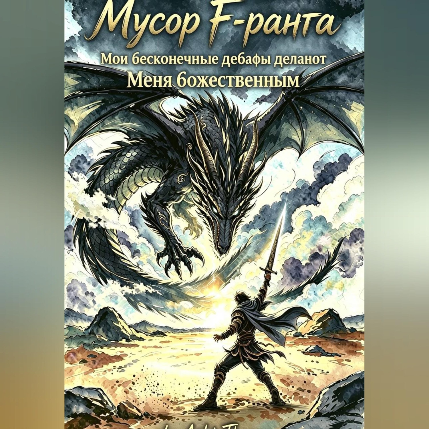 Обложка книги «Мусор F-ранга: мои бесконечные дебафы делают меня божественным(book1)»