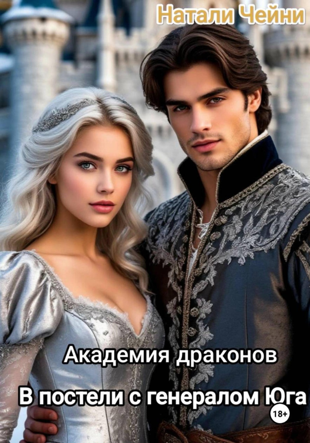 Обложка книги «Академия драконов. В постели с генералом Юга»