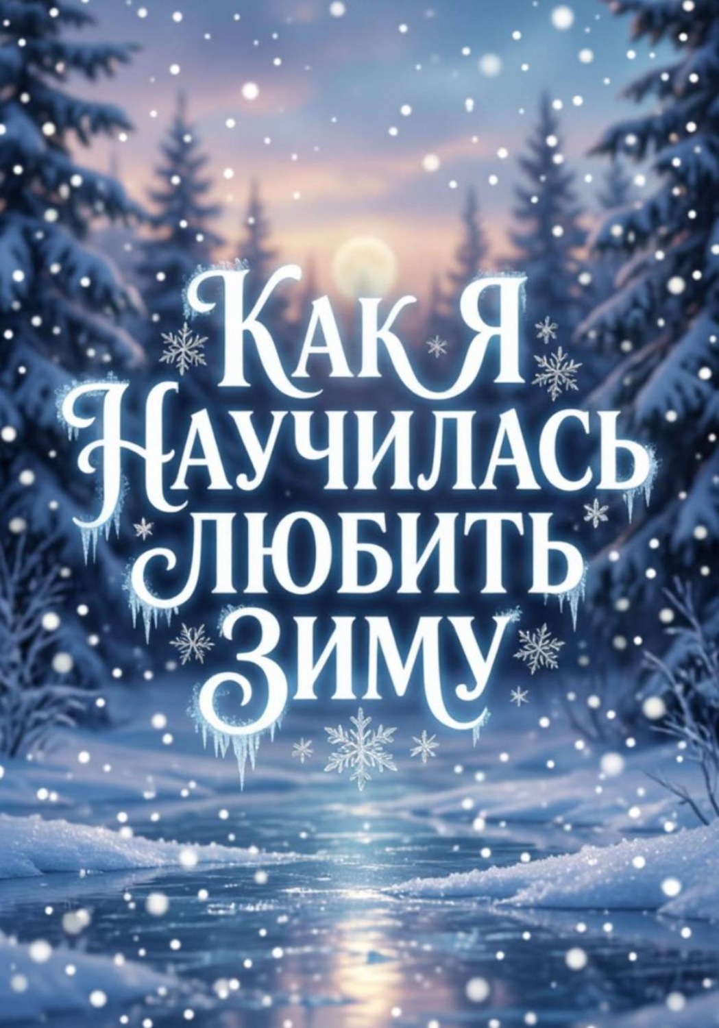 Обложка книги «Как я научилась любить зиму»