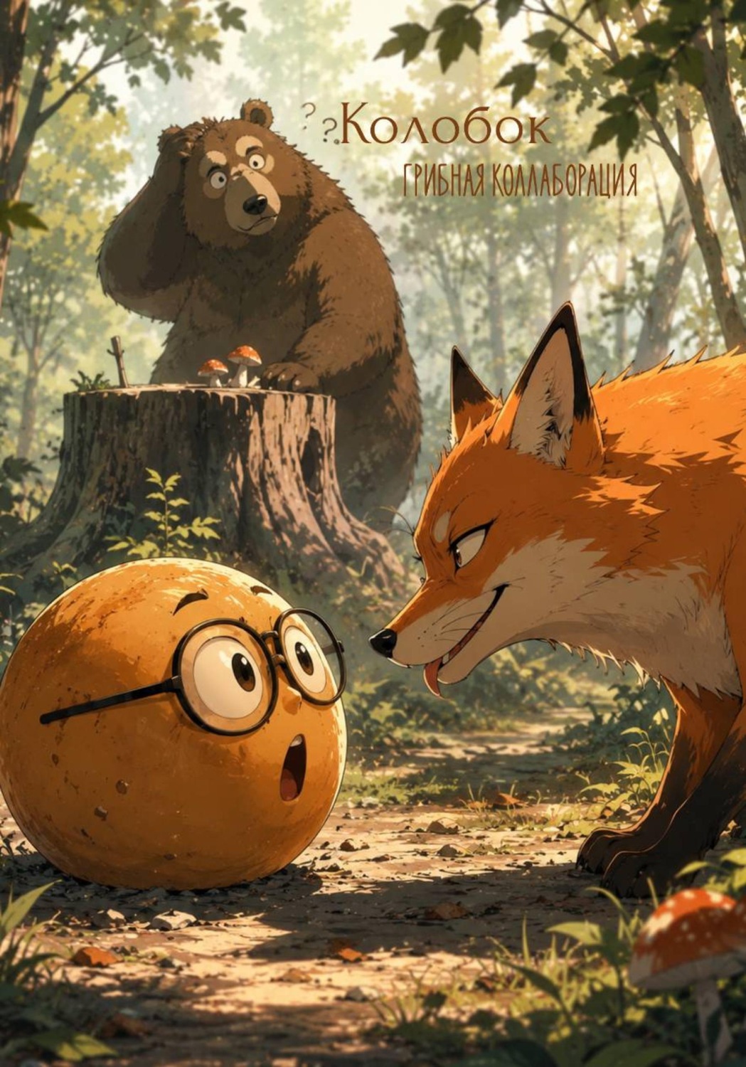 Обложка книги «Колобок (Грибная коллаборация)»
