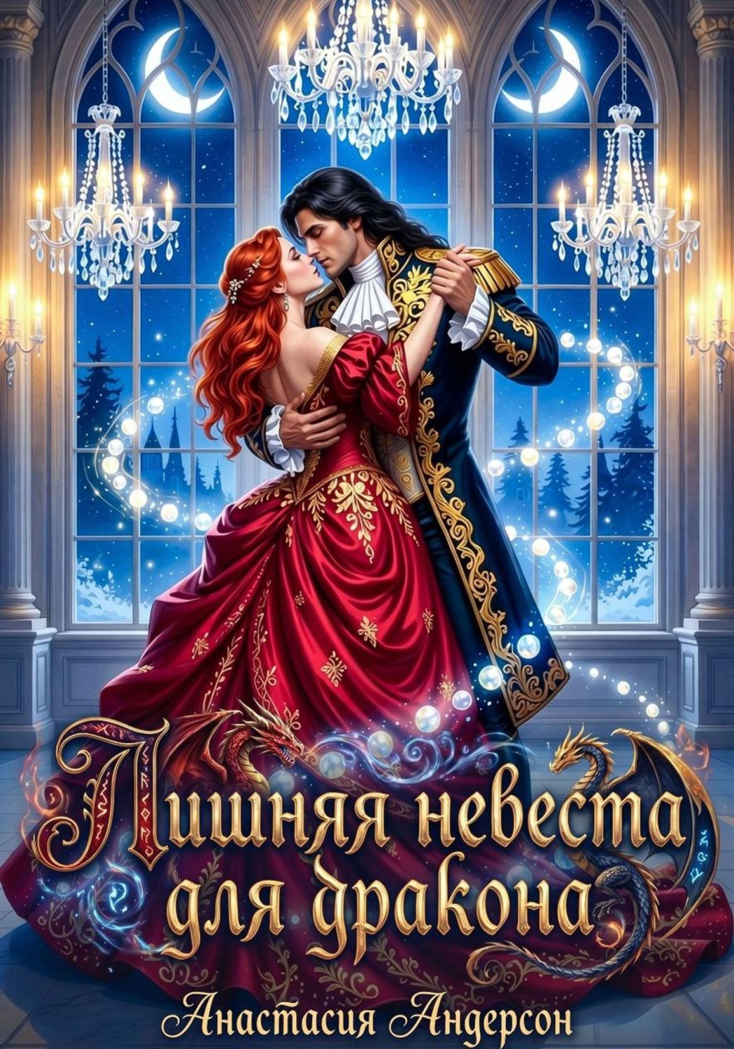 Обложка книги «Лишняя невеста для дракона»