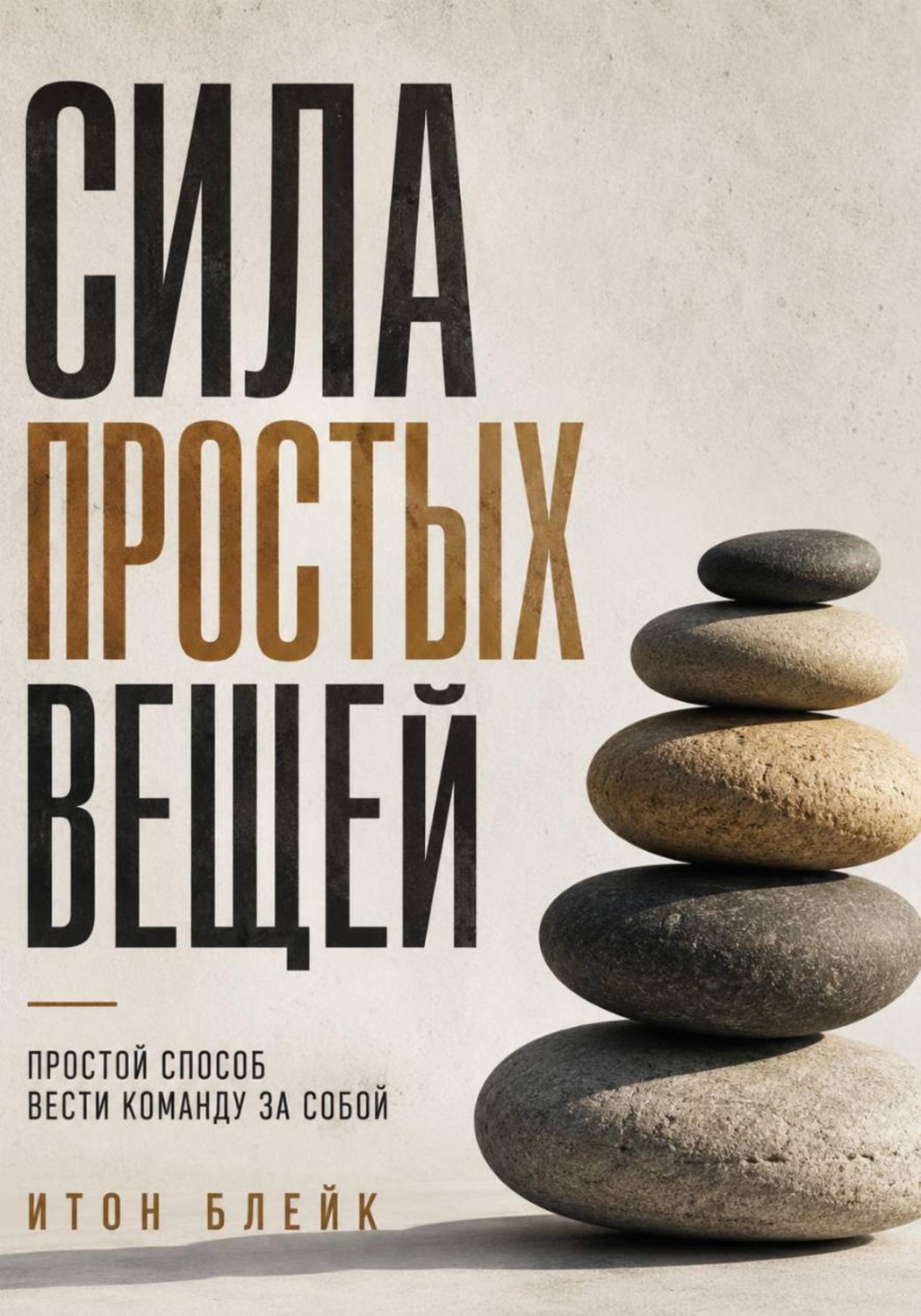 Обложка книги «Сила простых вещей. Простой способ вести команду за собой»