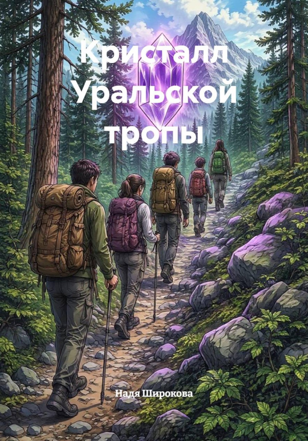 Обложка книги «Кристалл Уральской тропы»