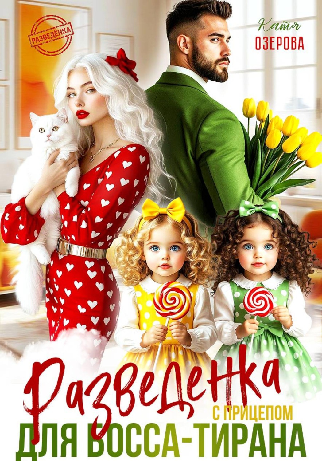 Обложка книги «Разведенка с прицепом для босса-тирана»