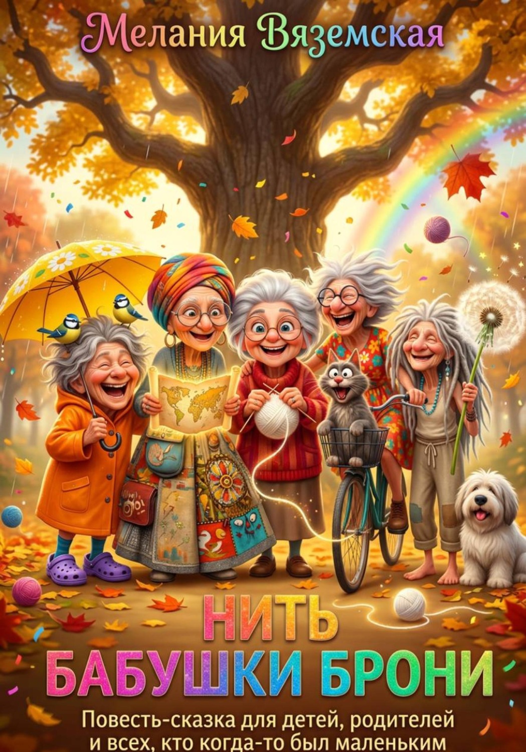 Обложка книги «Нить бабушки Брони»