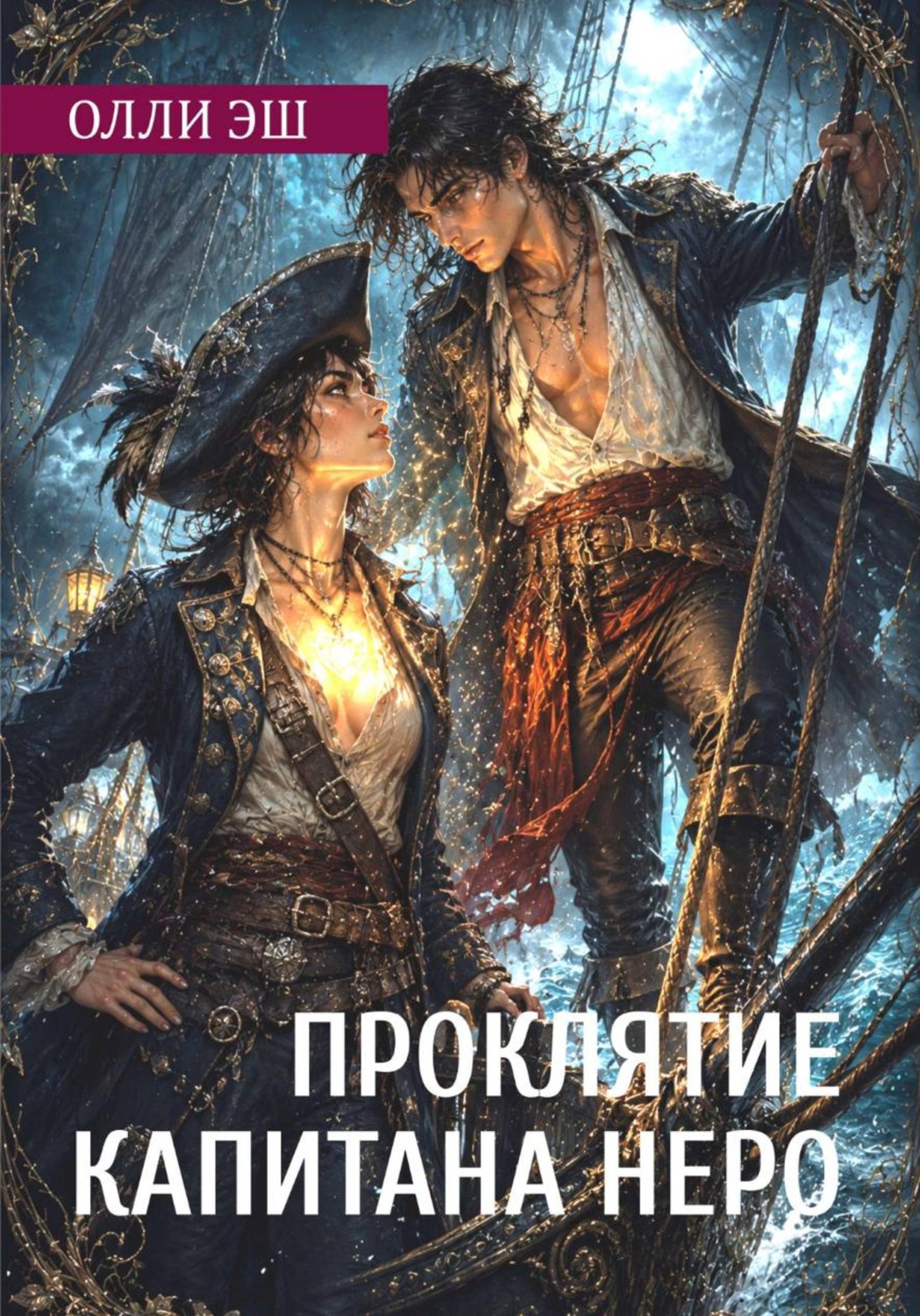 Обложка книги «Проклятие капитана Неро»