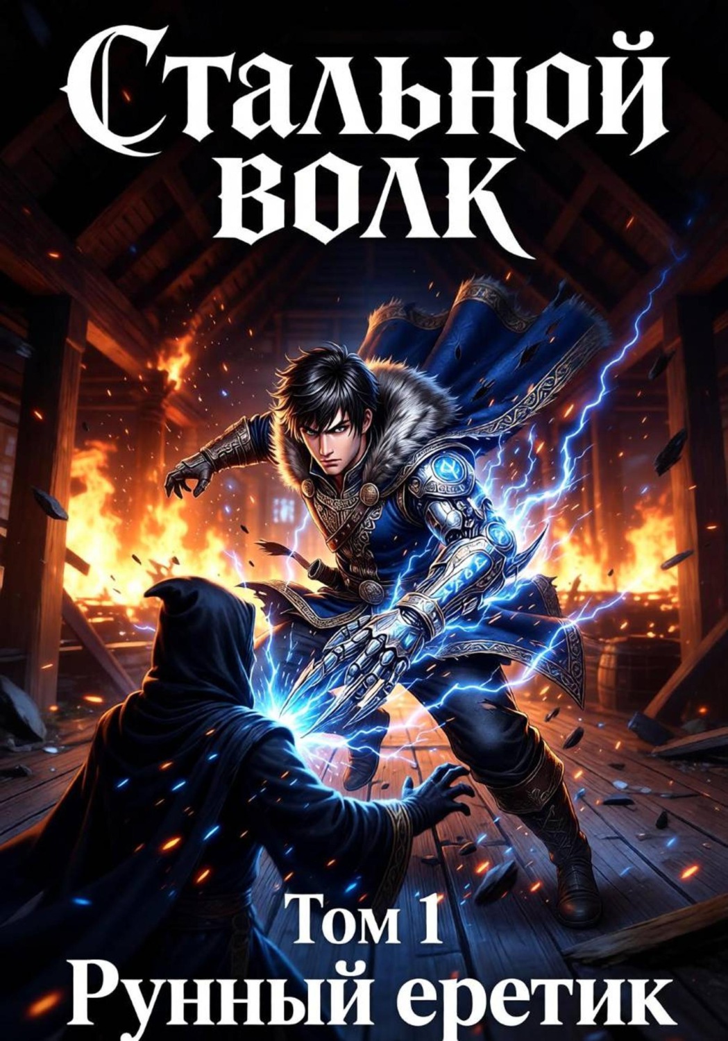Обложка книги «Стальной волк. Книга 1. Рунный еретик»