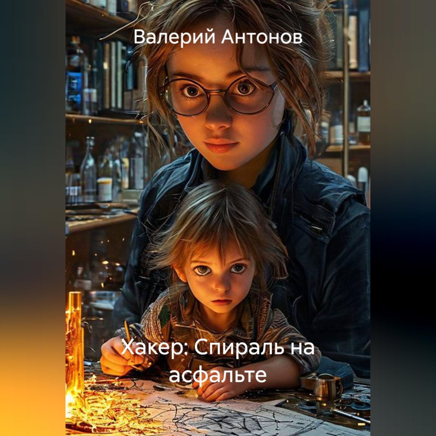 Обложка книги «Хакер: Спираль на асфальте»