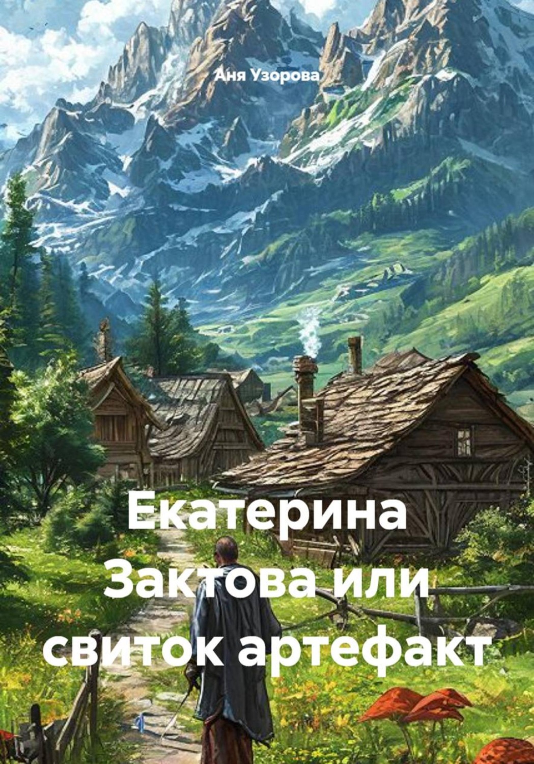 Обложка книги «Екатерина Зактова или свиток артефакт»