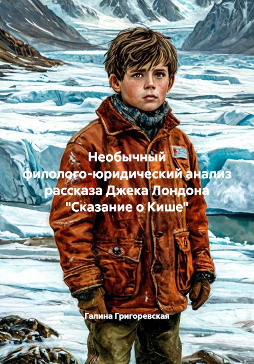 Обложка книги «Необычный филолого-юридический анализ рассказа Джека Лондона "Сказание о Кише"»
