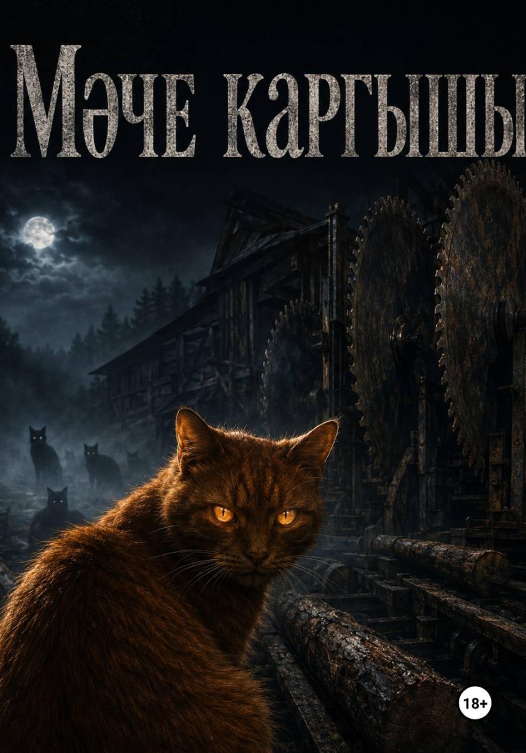 Обложка книги «Мәче каргышы»