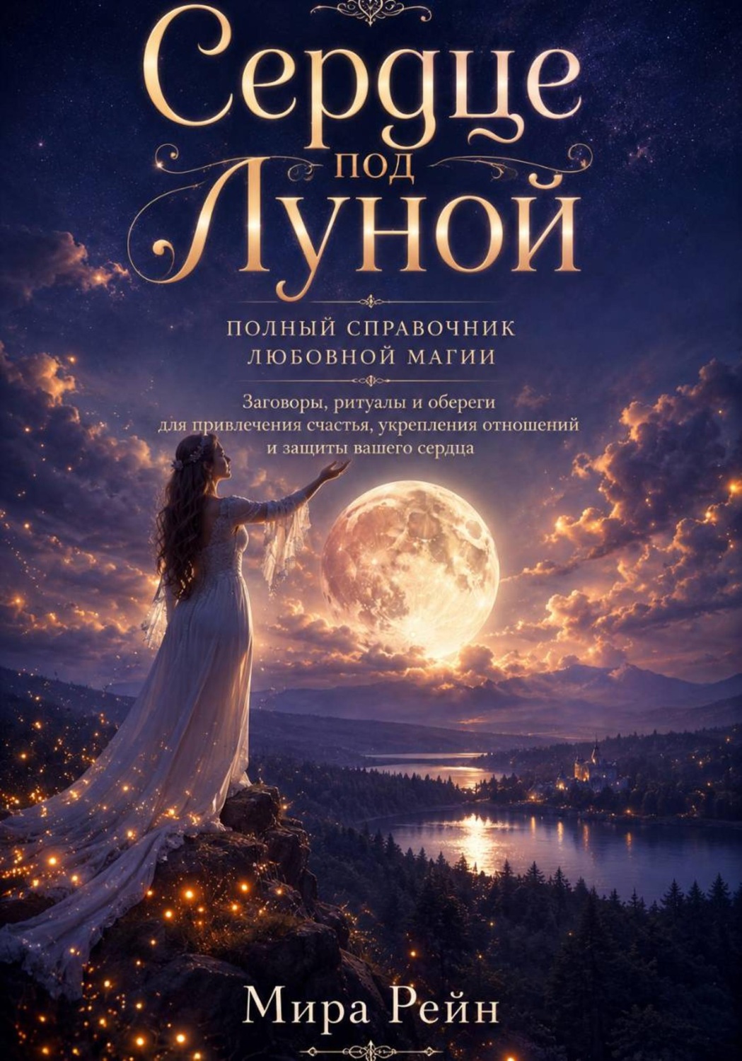 Обложка книги «Сердце под Луной. Полный справочник любовной магии»