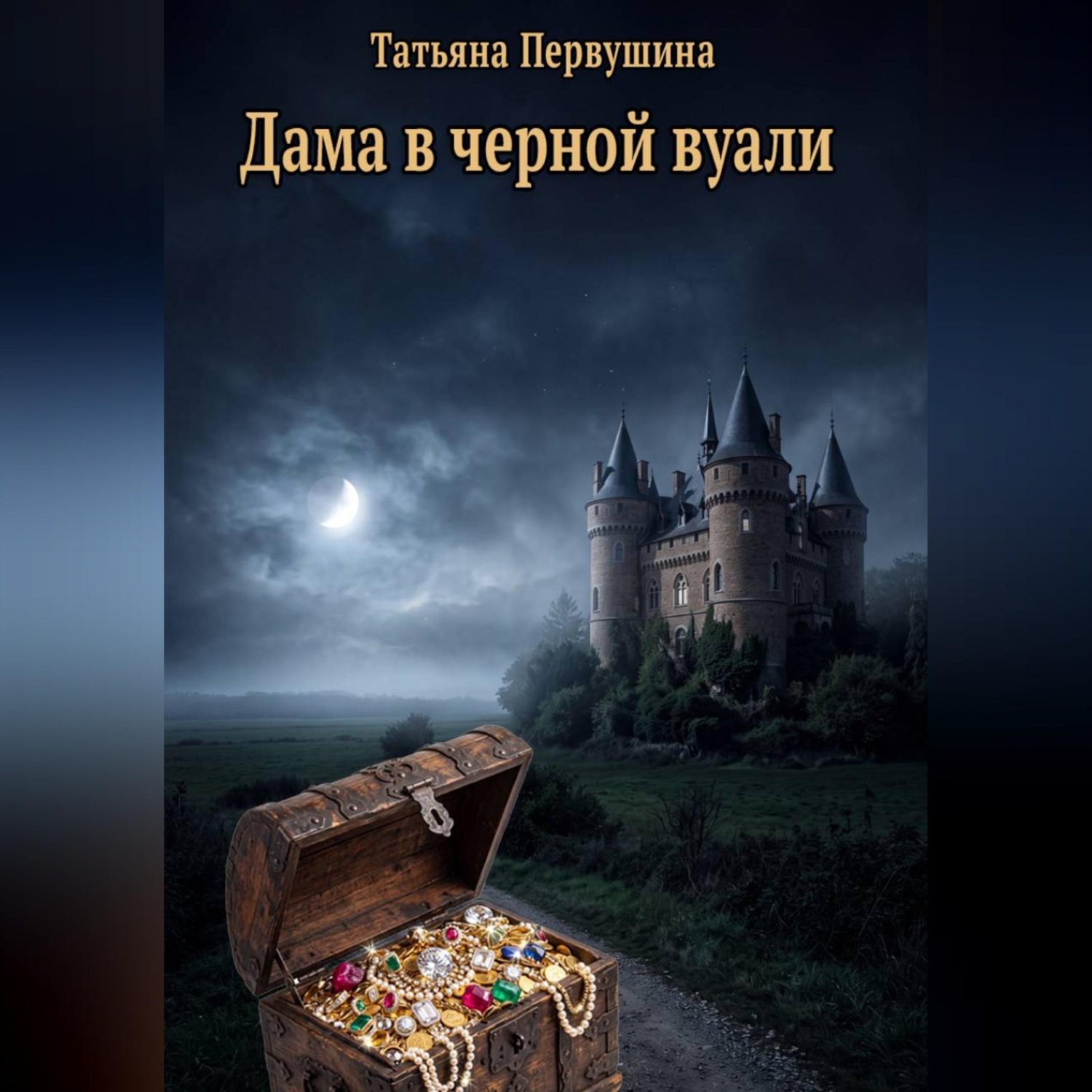 Обложка книги «Дама в черной вуали»