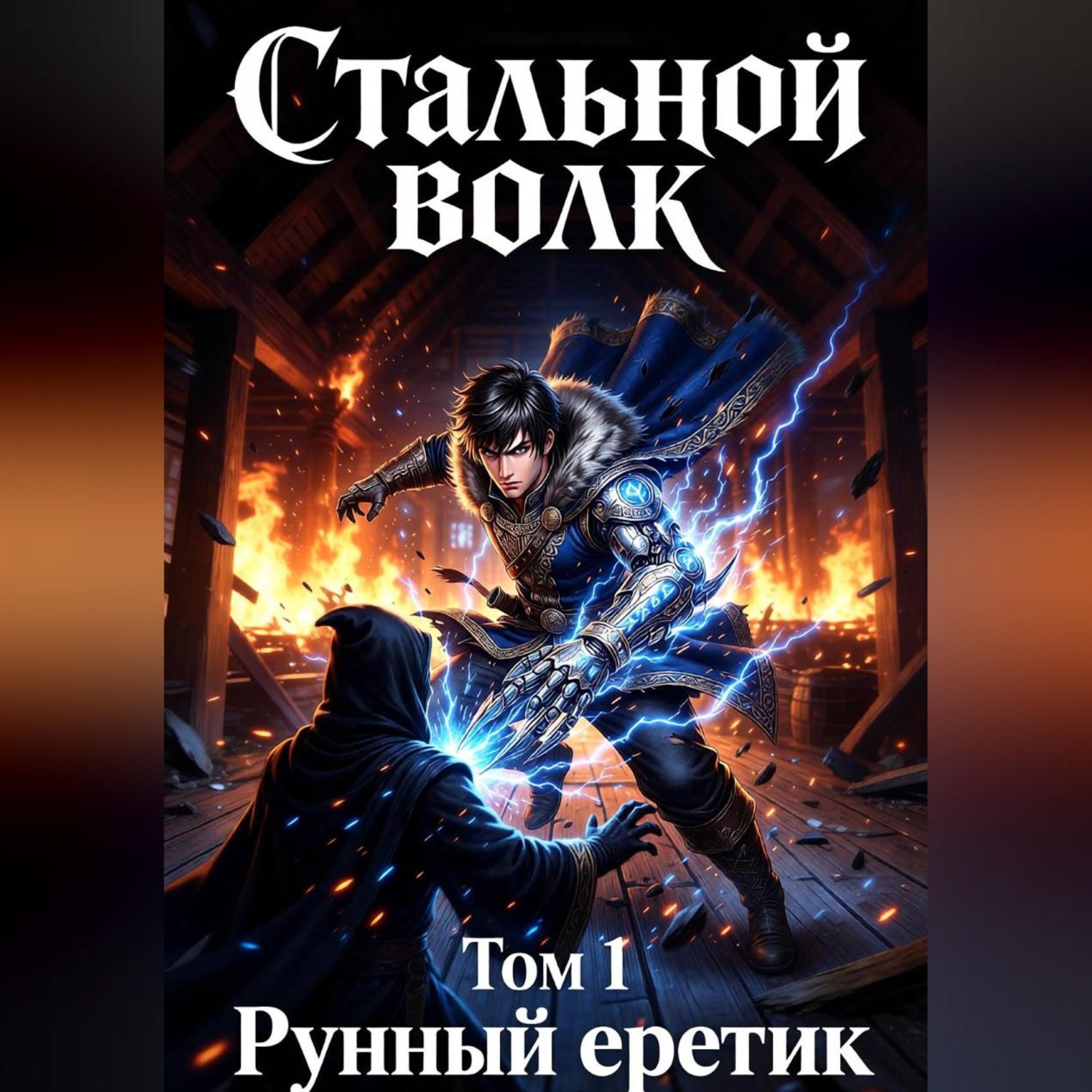 Обложка книги «Стальной волк. Книга 1. Рунный еретик.»