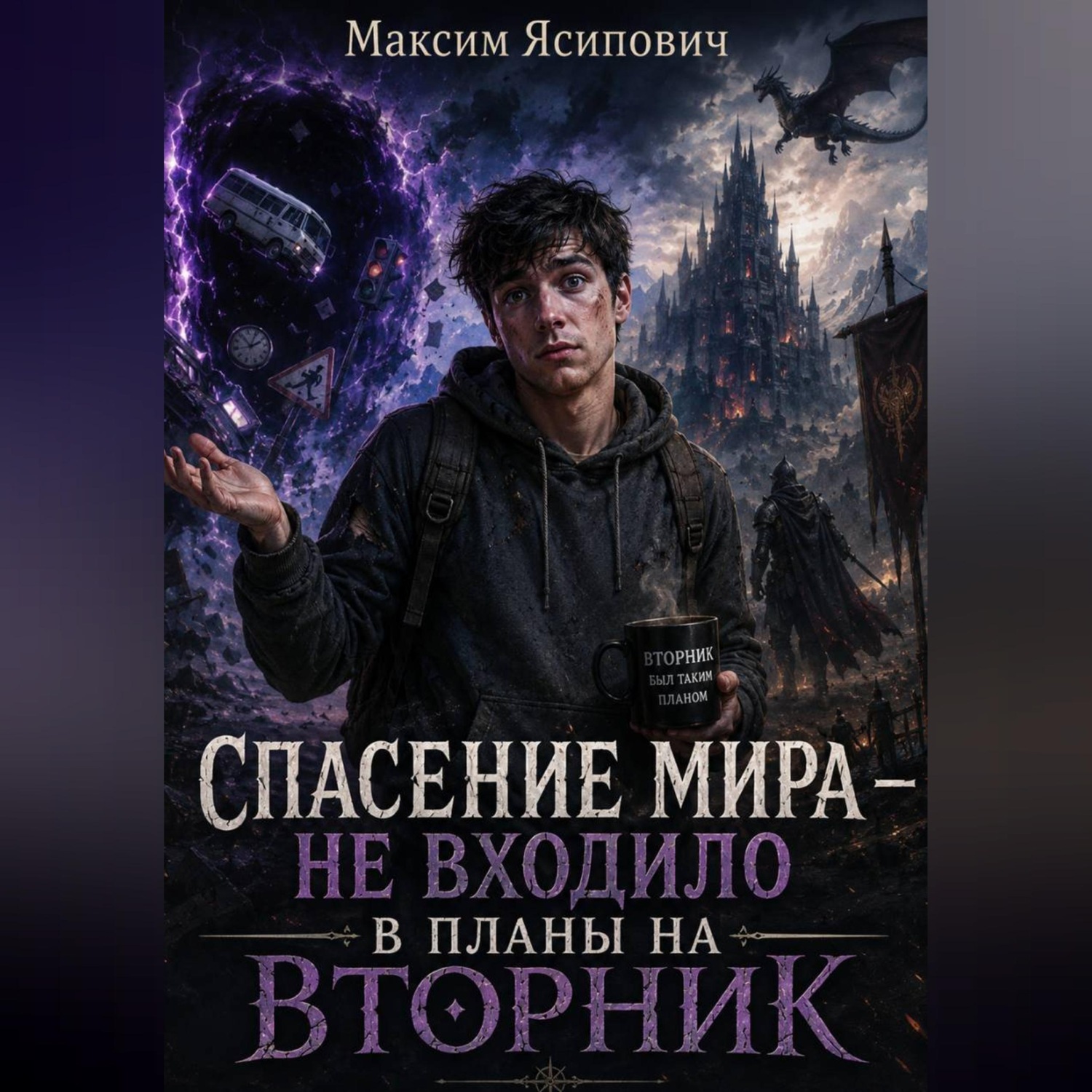 Обложка книги «Спасение мира — не входило в планы на вторник»