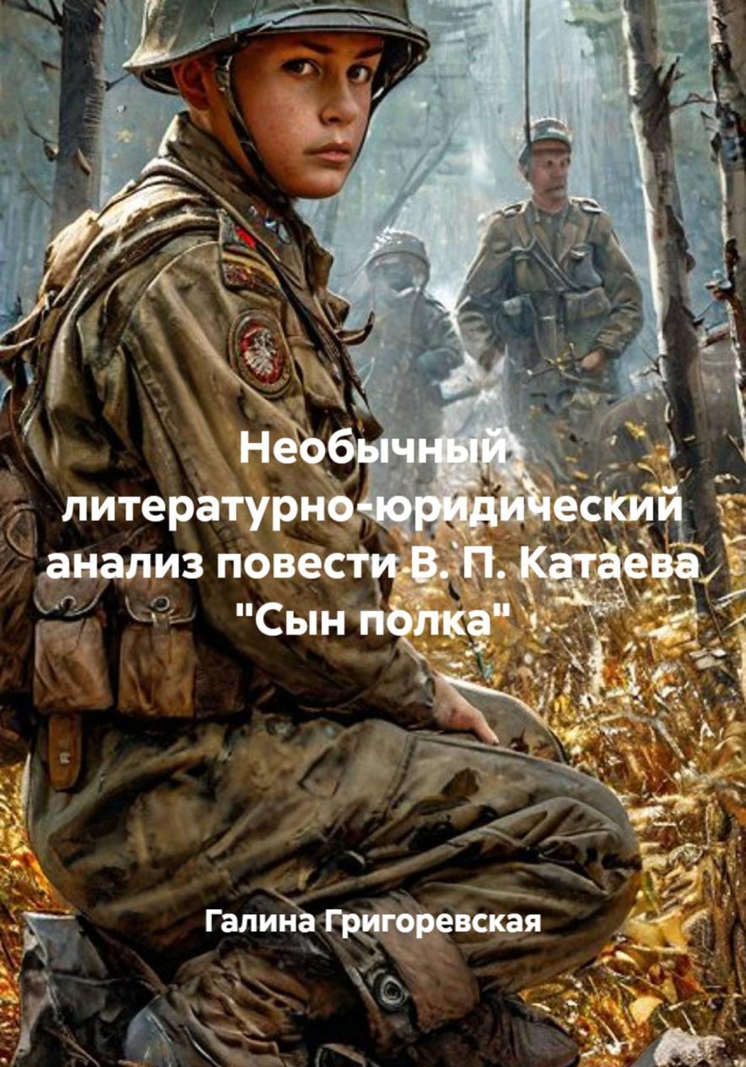 Обложка книги «Необычный литературно-юридический анализ повести В. П. Катаева "Сын полка"»
