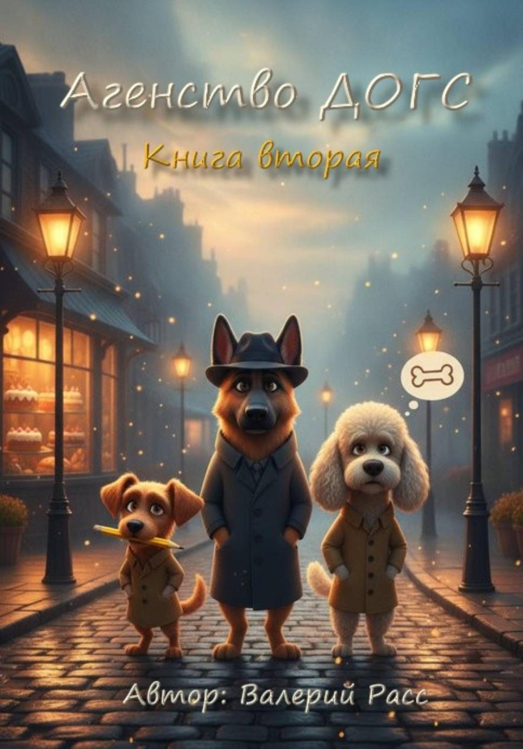 Обложка книги «Агенство ДОГС. Книга вторая»