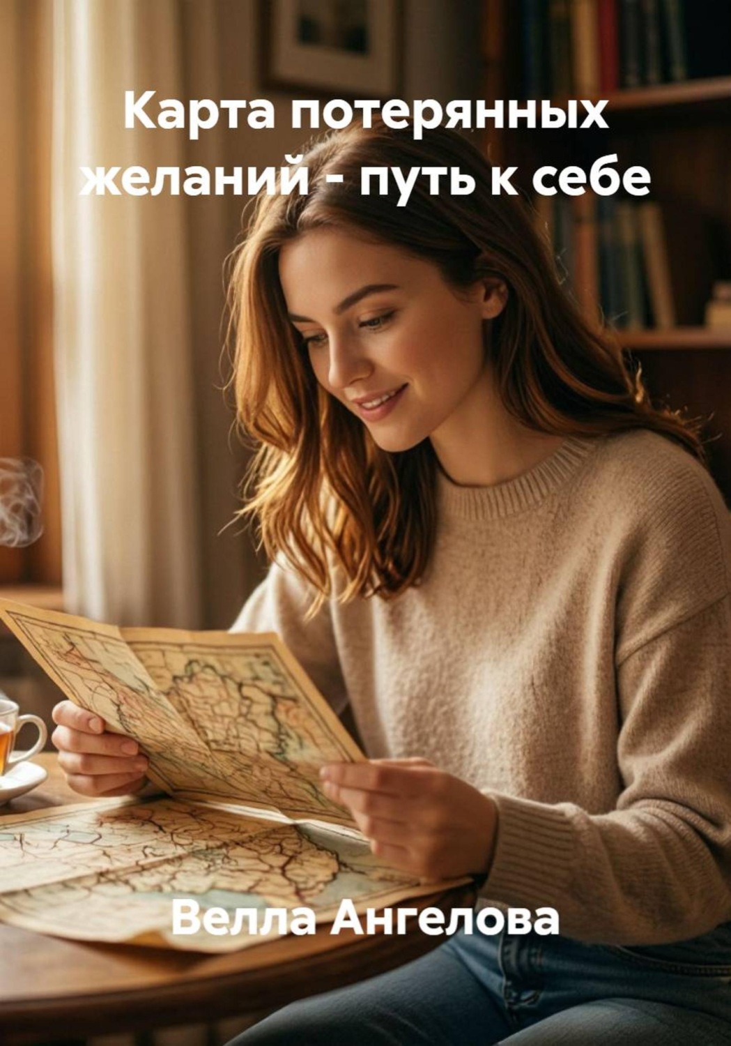 Обложка книги «Карта потерянных желаний - путь к себе»