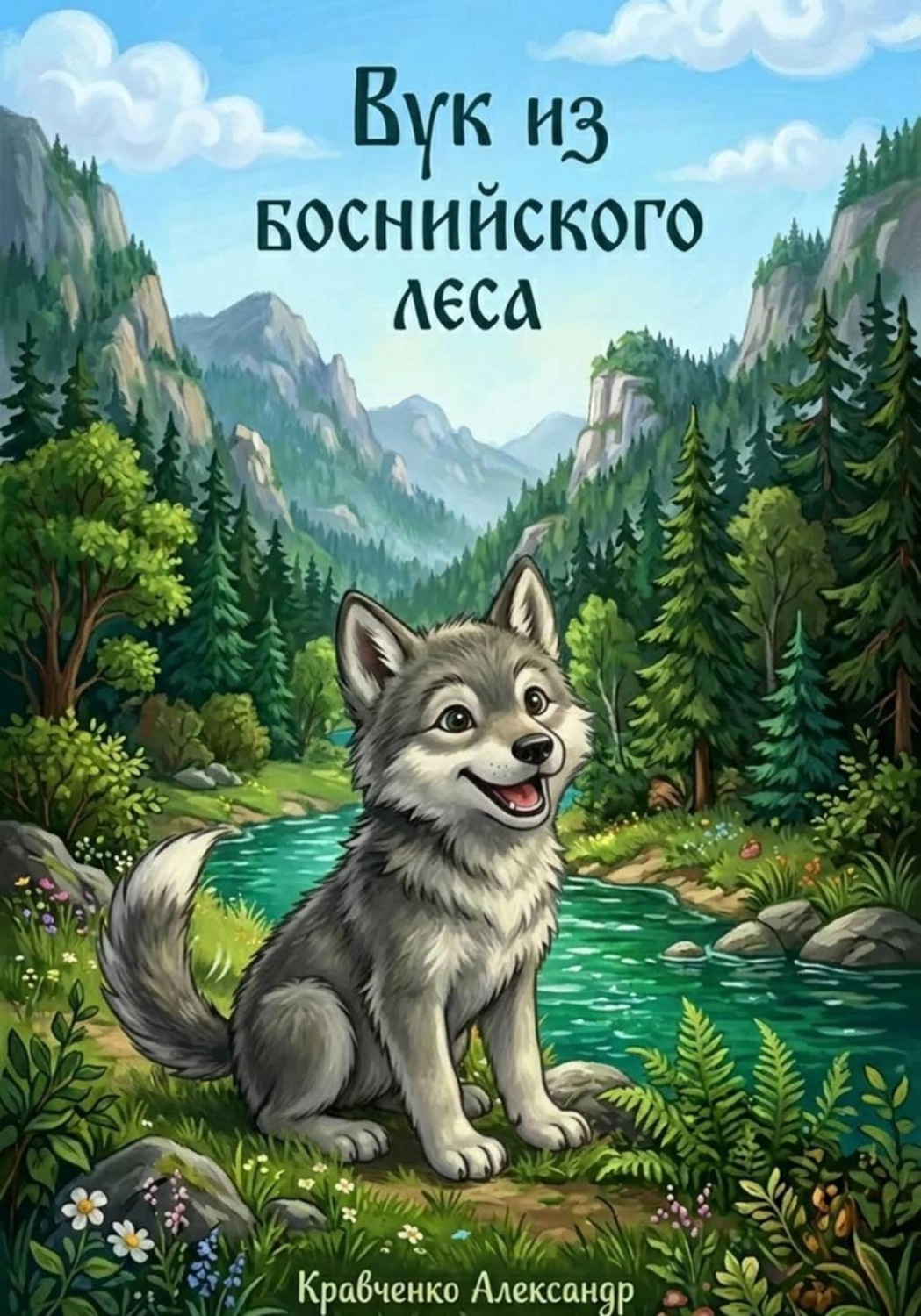 Обложка книги «Вук из боснийских лесов»