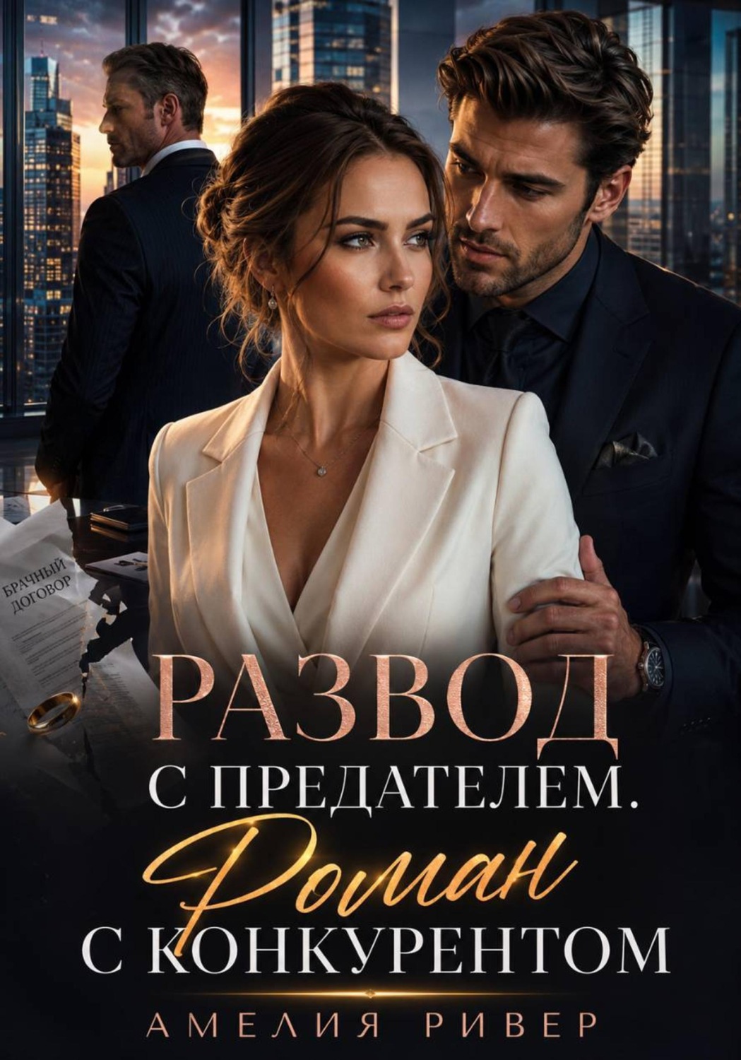 Обложка книги «Развод с предателем. Роман с конкурентом»