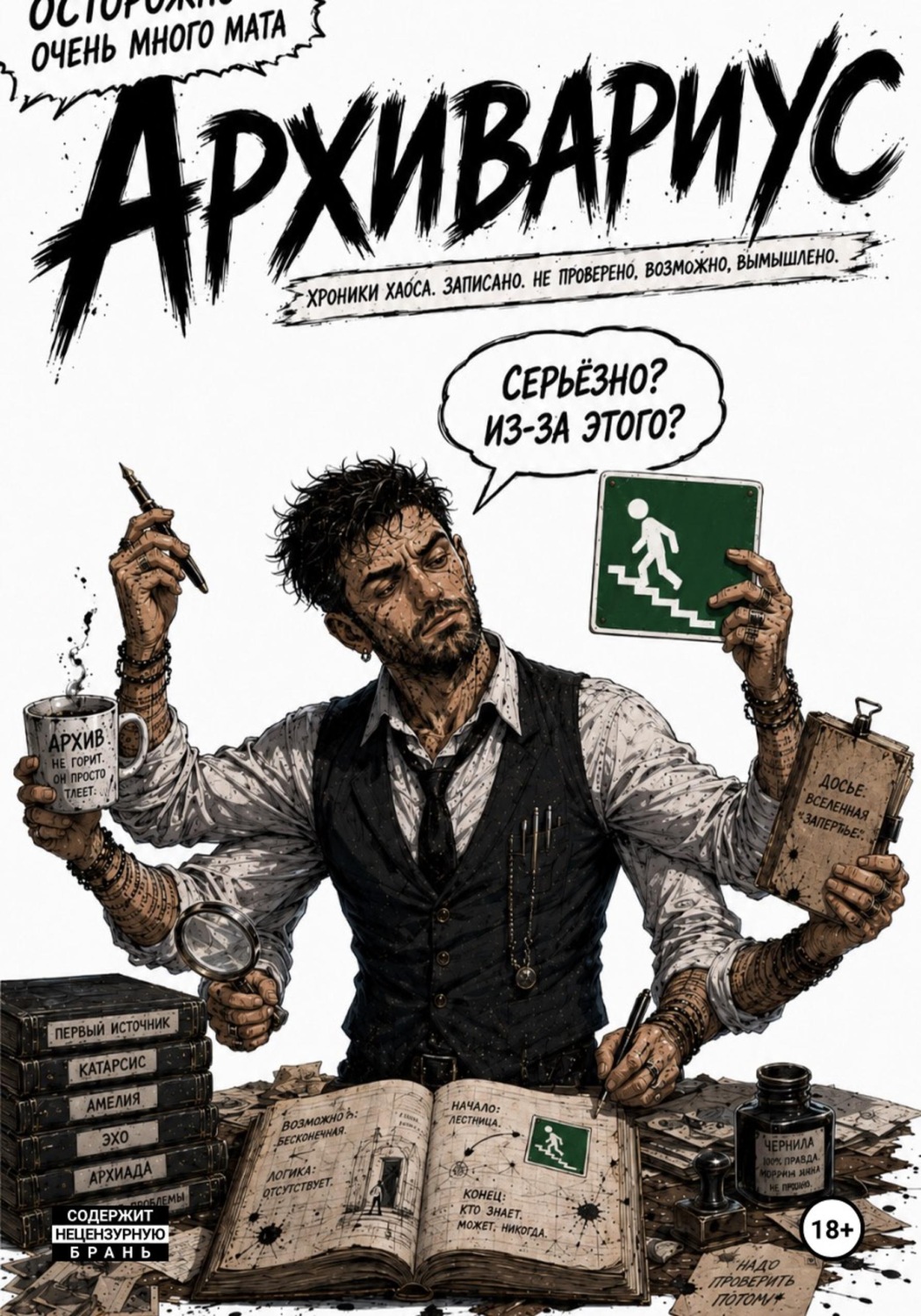 Обложка книги «Архивариус»