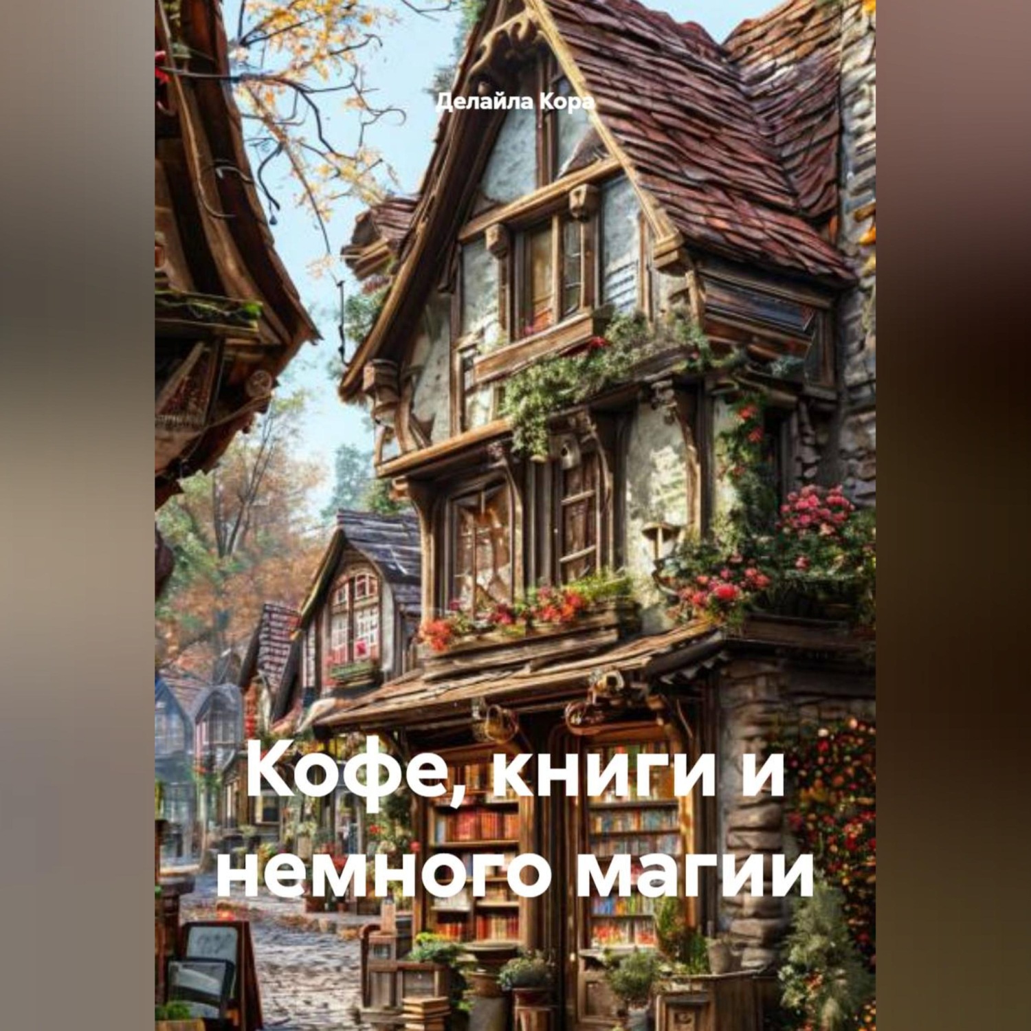 Обложка книги «Кофе, книги и немного магии»