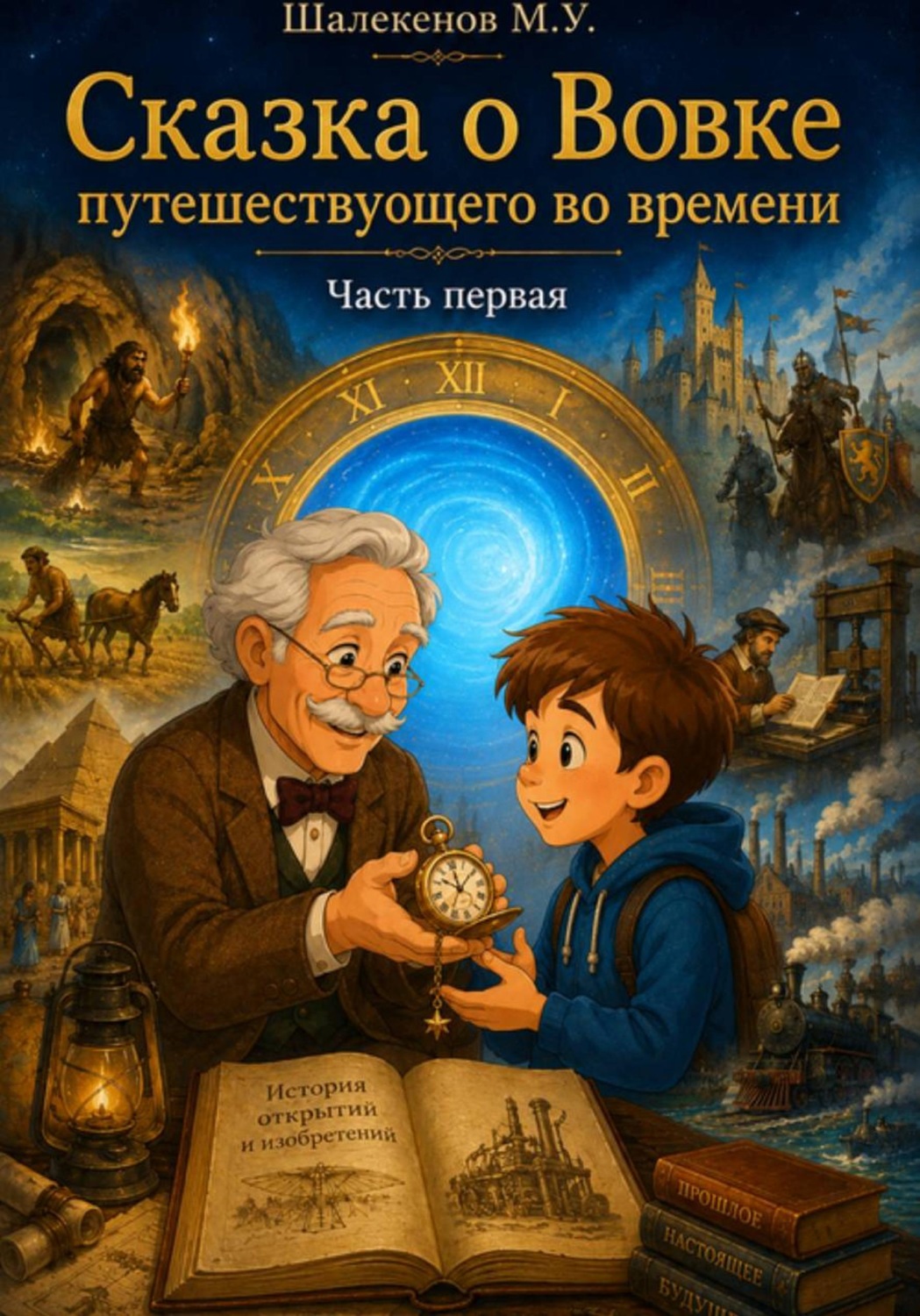 Обложка книги «Сказка о Вовке путешествующего во времени»