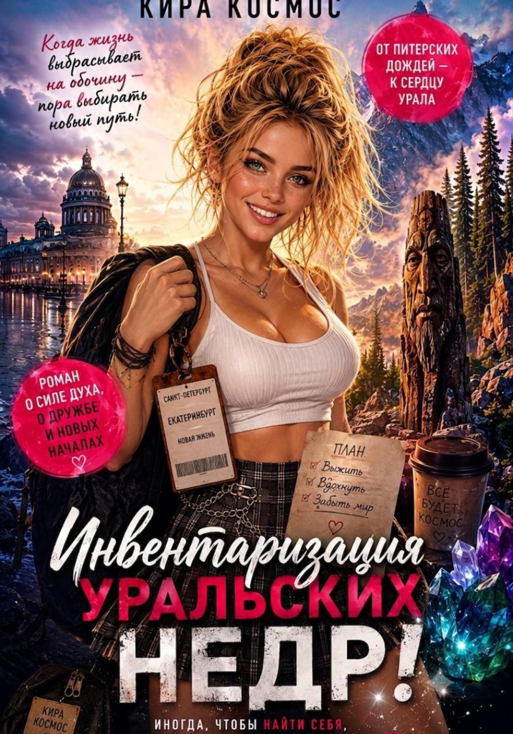 Обложка книги «Кира Космос - Инвентаризация Уральских недр»