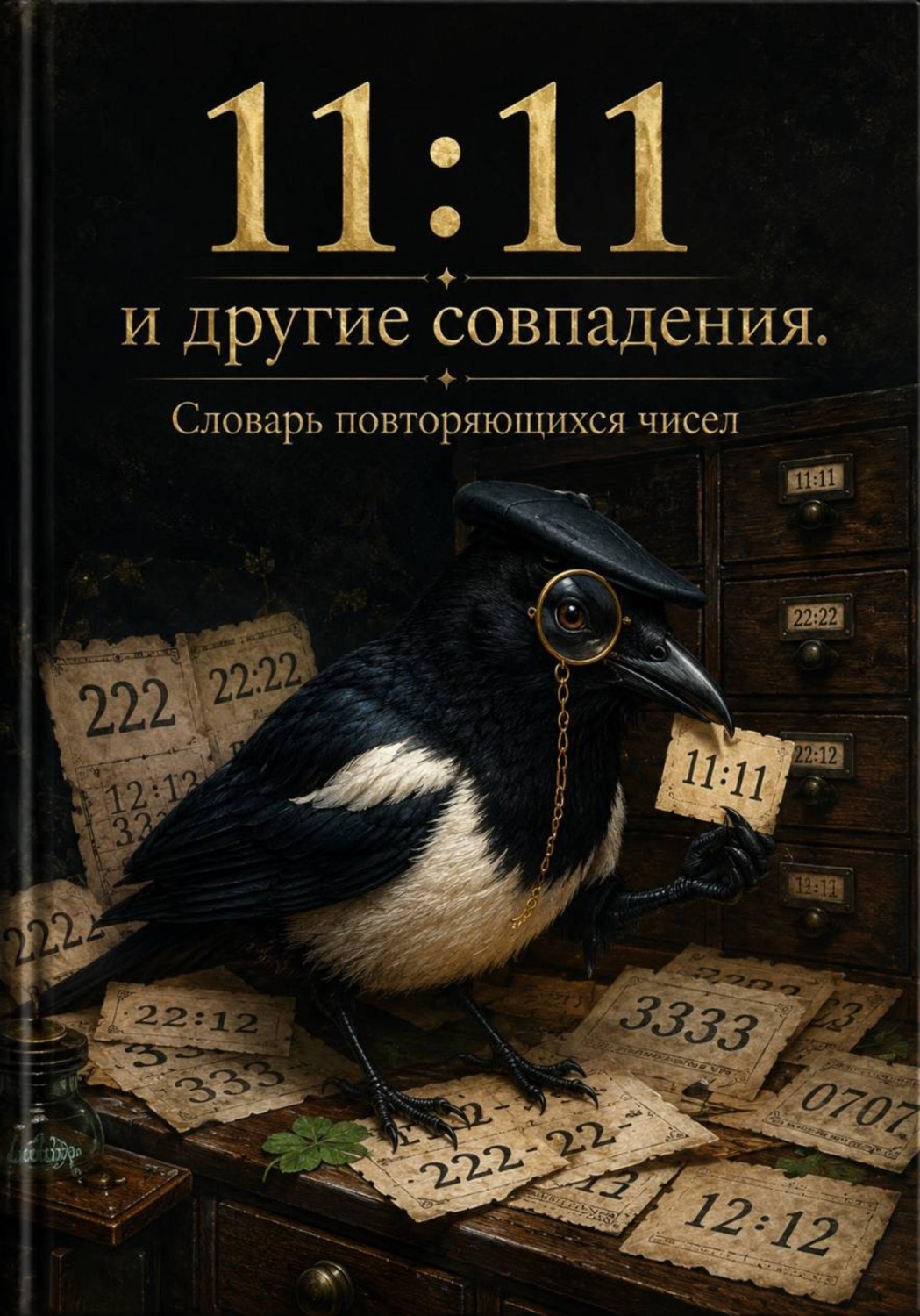 Обложка книги «11:11 и другие совпадения. Словарь повторяющихся чисел»