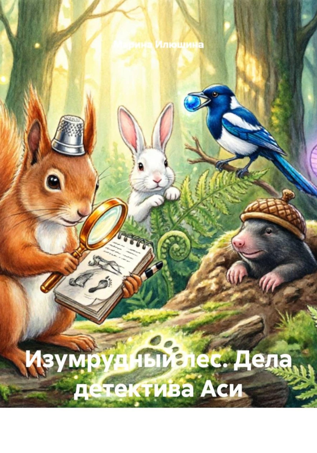 Обложка книги «Изумрудный лес. Дела детектива Аси»