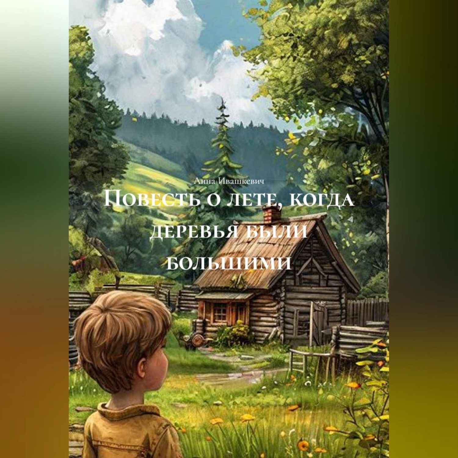 Обложка книги «Повесть о лете, когда деревья были большими»