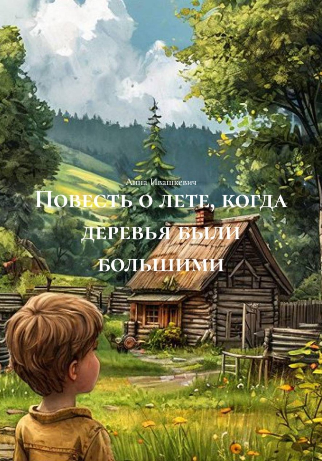 Обложка книги «Повесть о лете, когда деревья были большими»