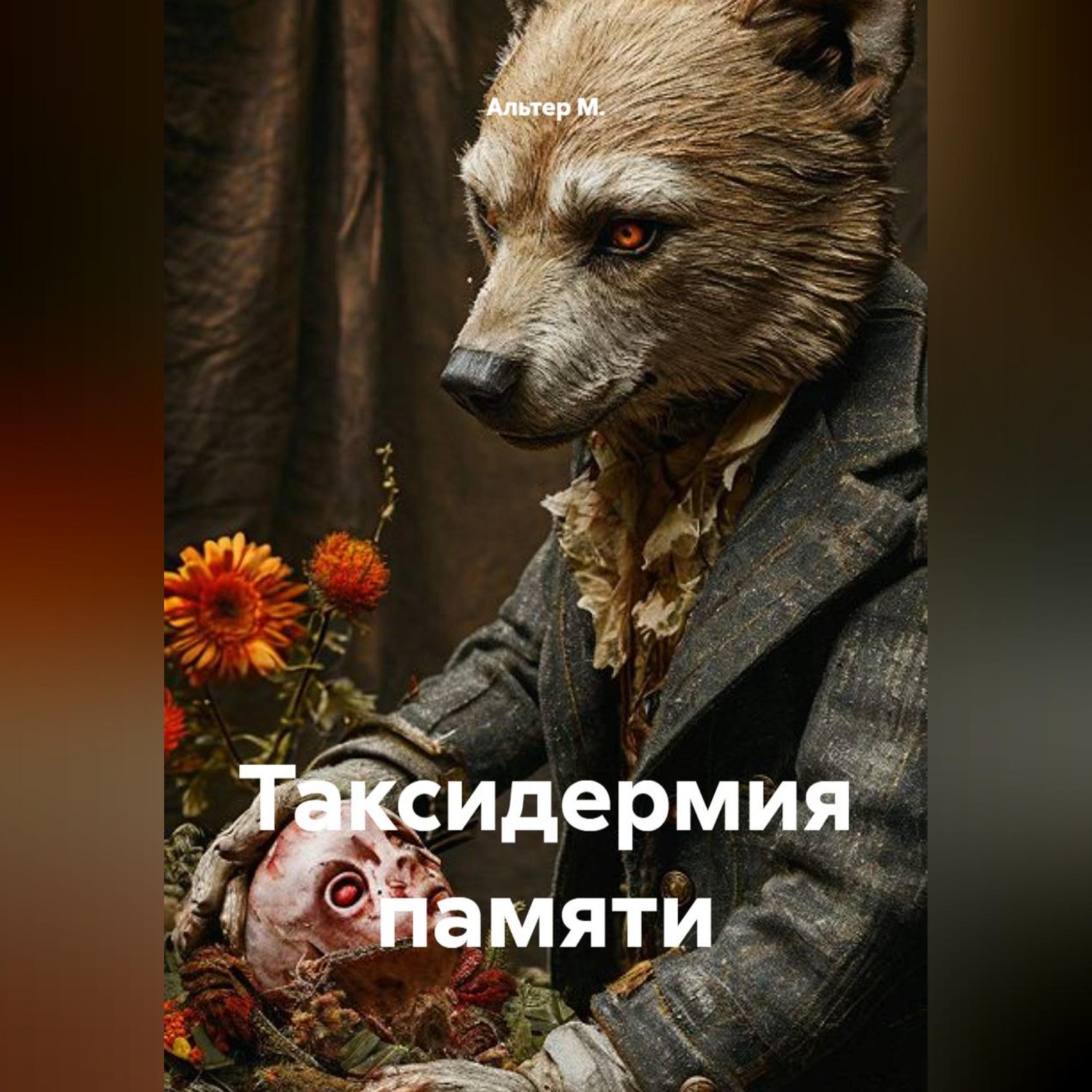 Обложка книги «Таксидермия памяти»
