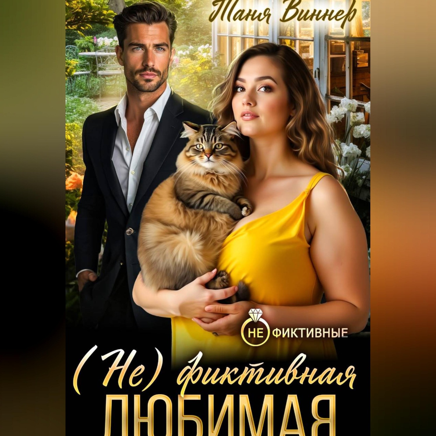 Обложка книги «(Не)фиктивная любимая»