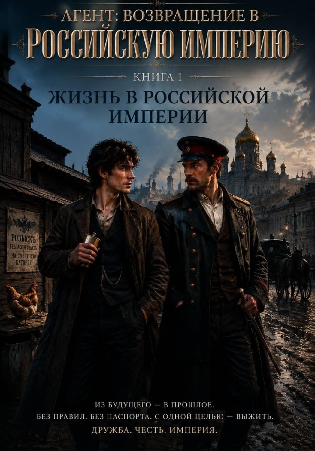 Обложка книги «Агент: Возвращение в Российскую Империю. Жизнь в Российской Империи»