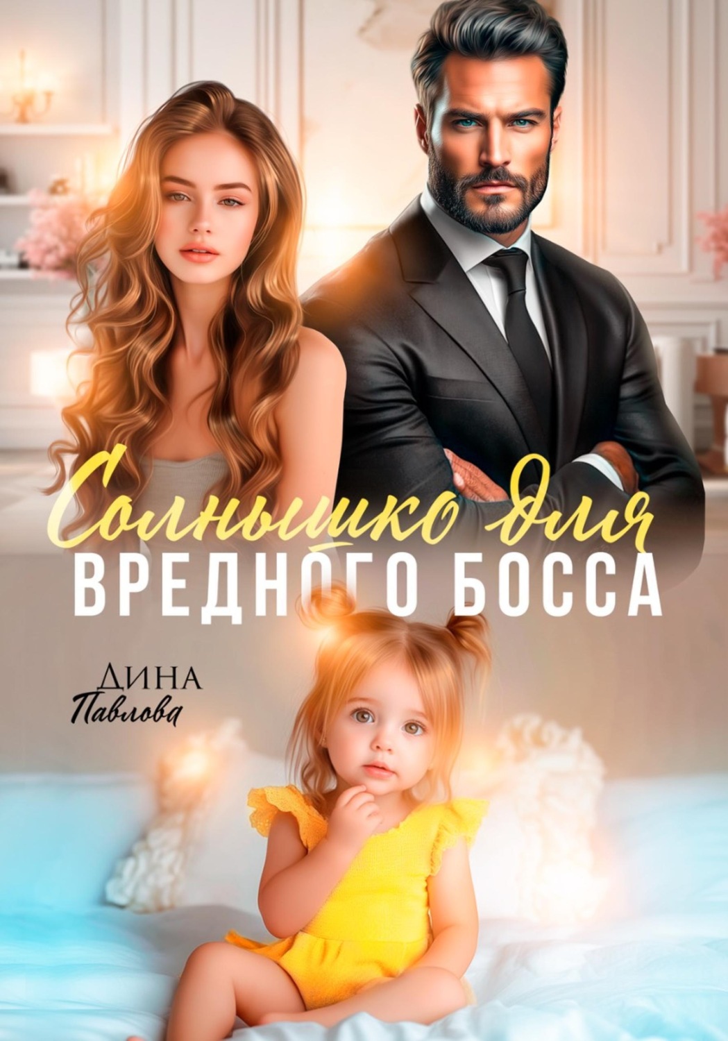 Обложка книги «Солнышко для вредного босса»