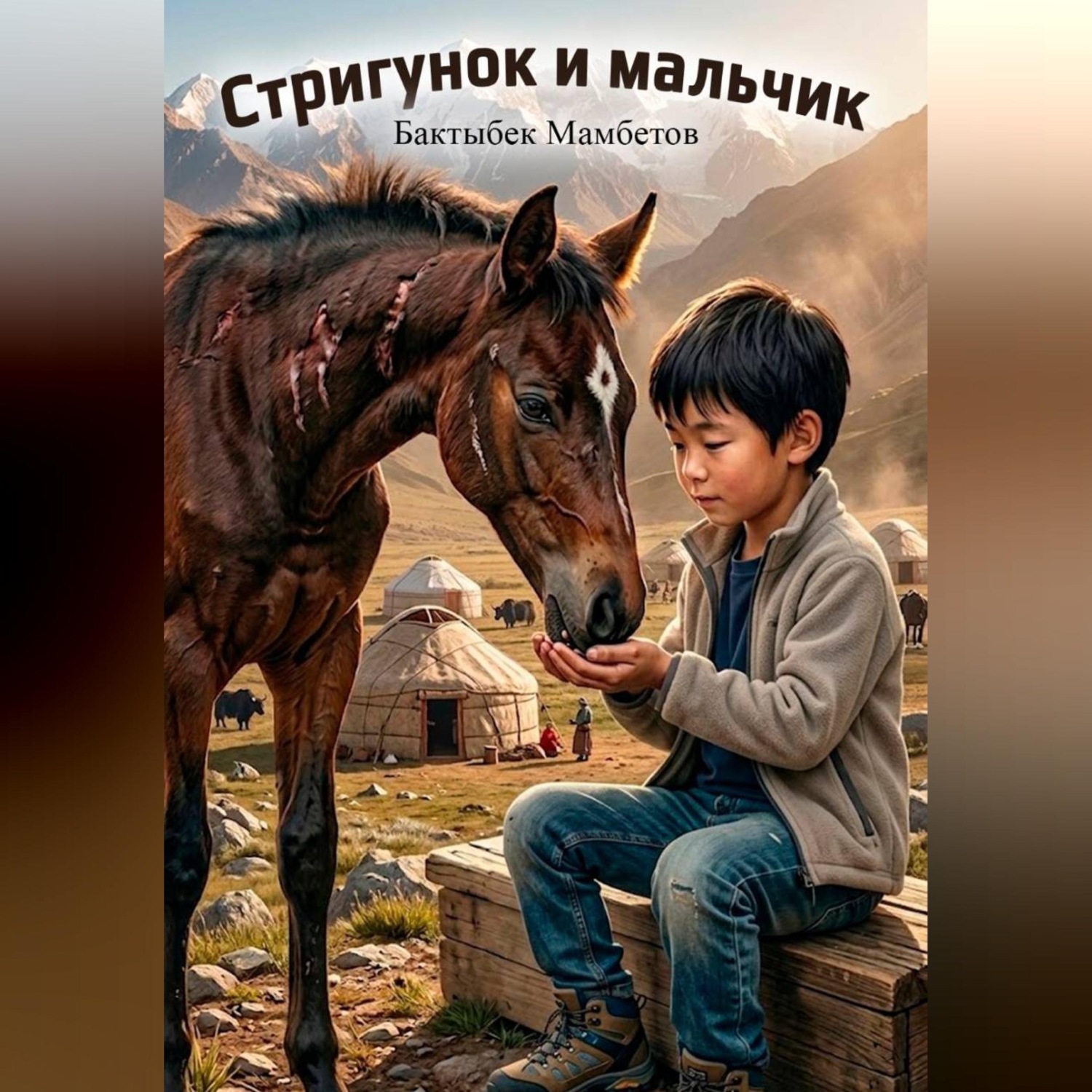 Обложка книги «Стригунок и мальчик»