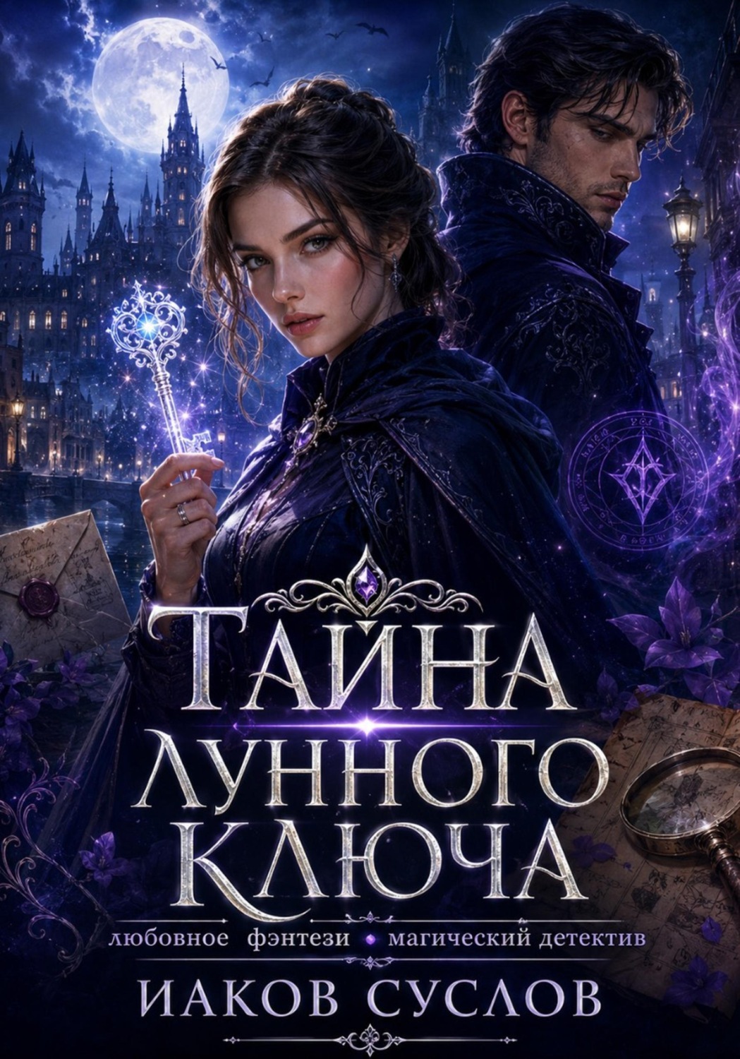 Обложка книги «Тайна лунного ключа»