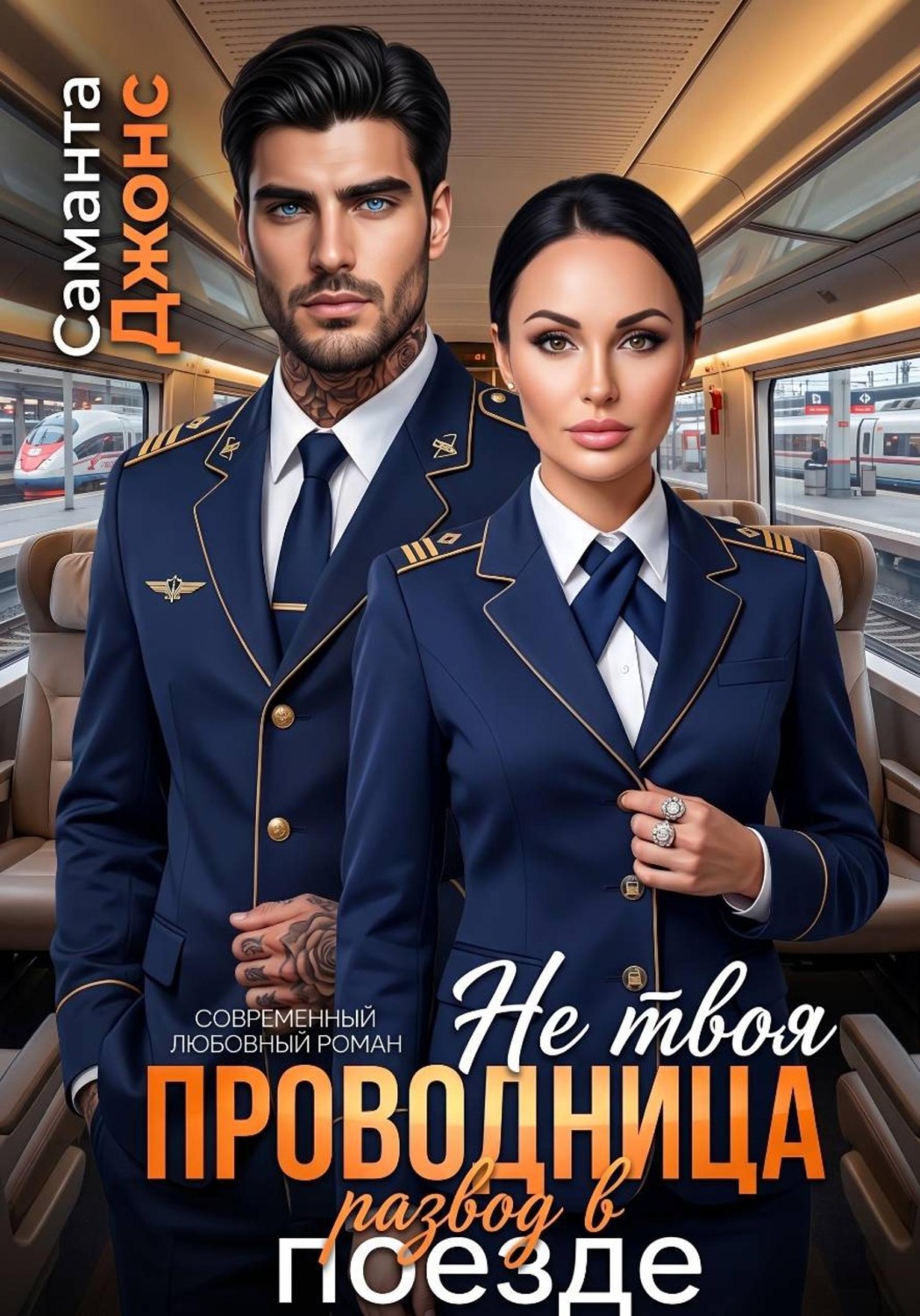 Обложка книги «Не твоя проводница. Развод в поезде»