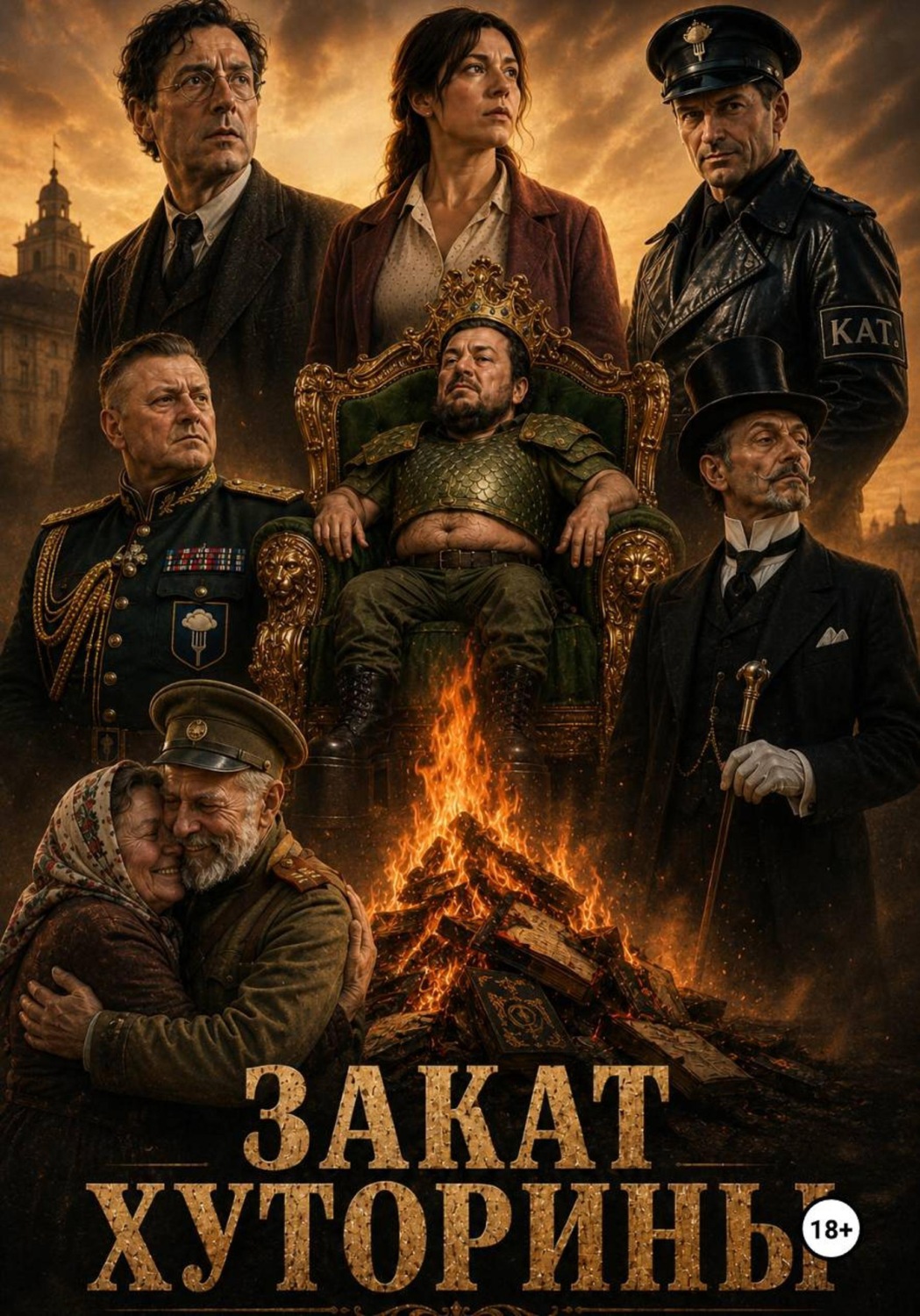 Обложка книги «Закат Хуторины»